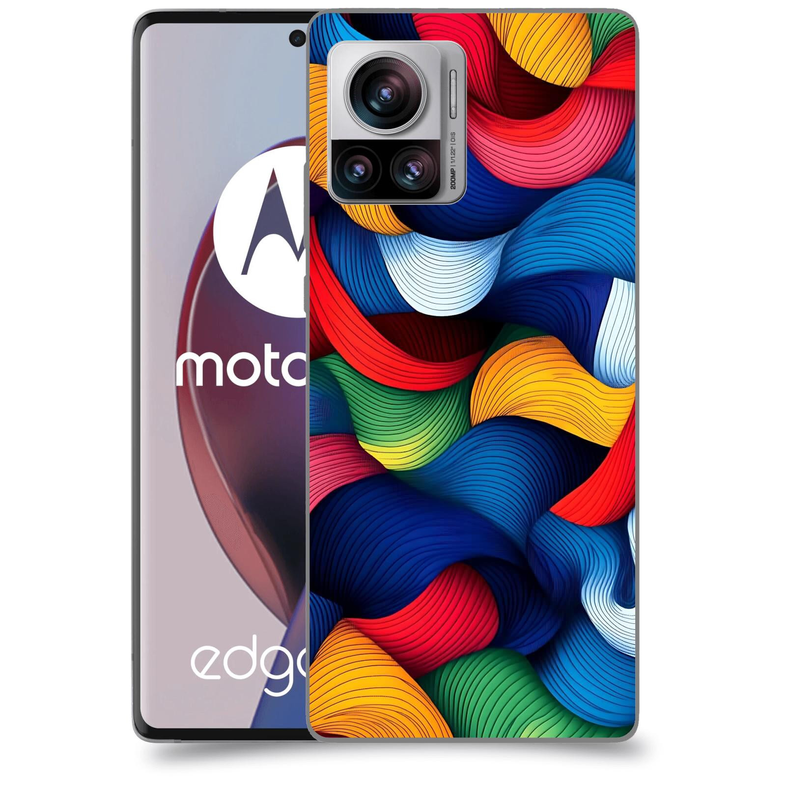 ACOVER Kryt na mobil Motorola Edge 30 Ultra - Barevná energie