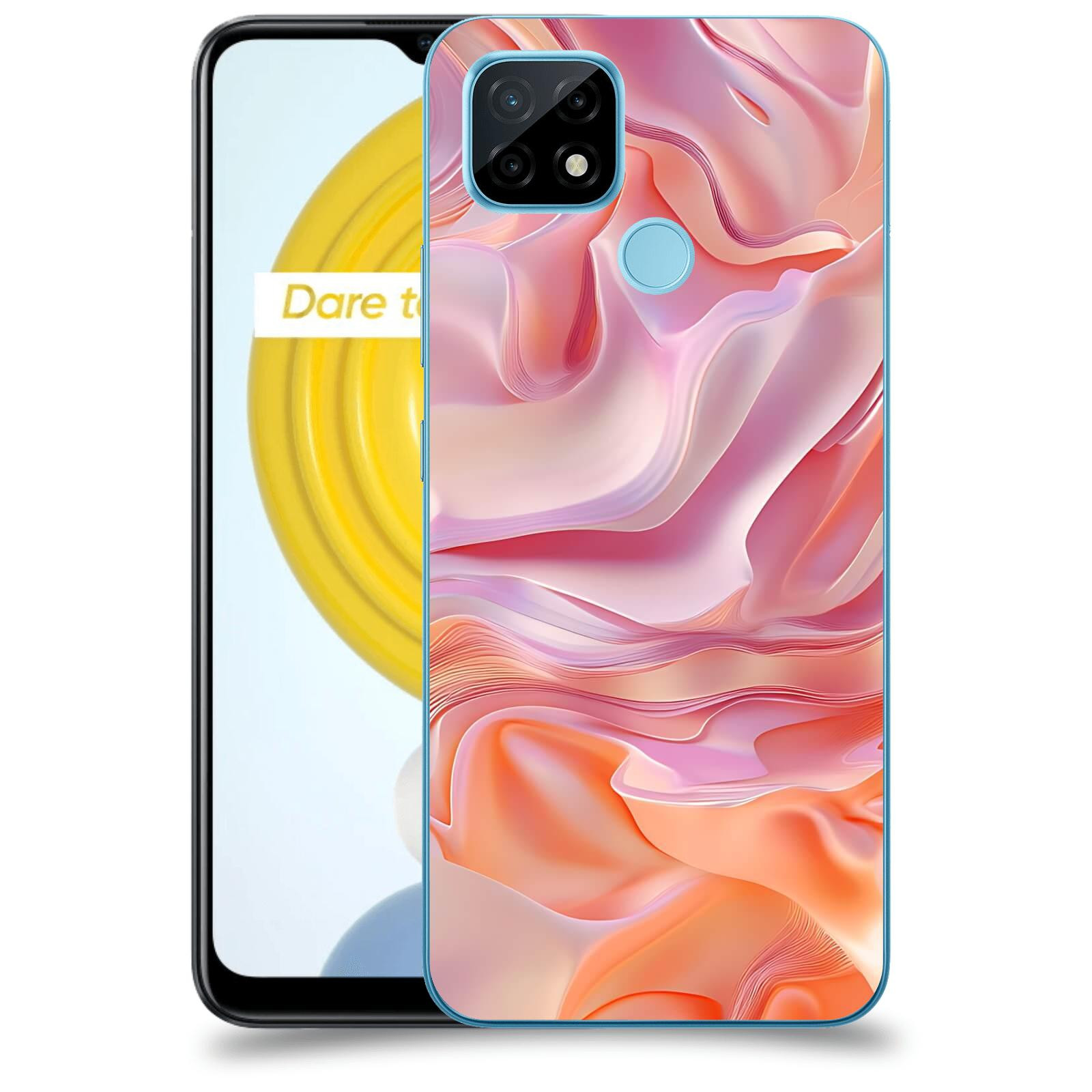 ACOVER Kryt na mobil Realme C21 - Éterická harmonie