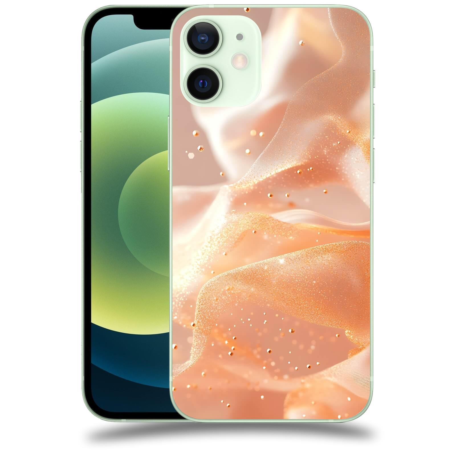 ACOVER Kryt na mobil Apple iPhone 12 mini - Éterický třpyt