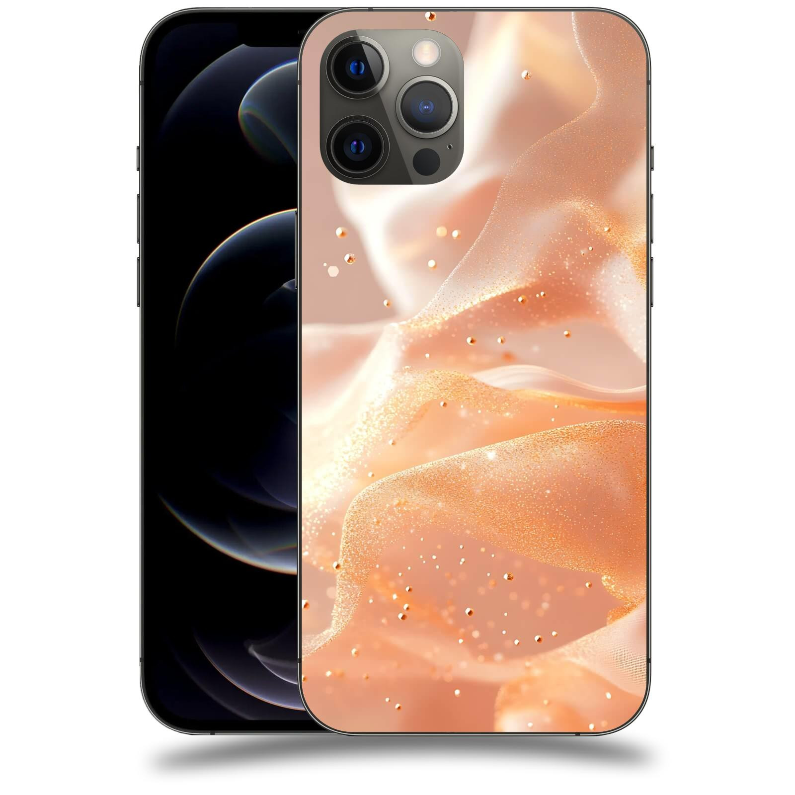 ACOVER Kryt na mobil Apple iPhone 12 Pro Max - Éterický třpyt