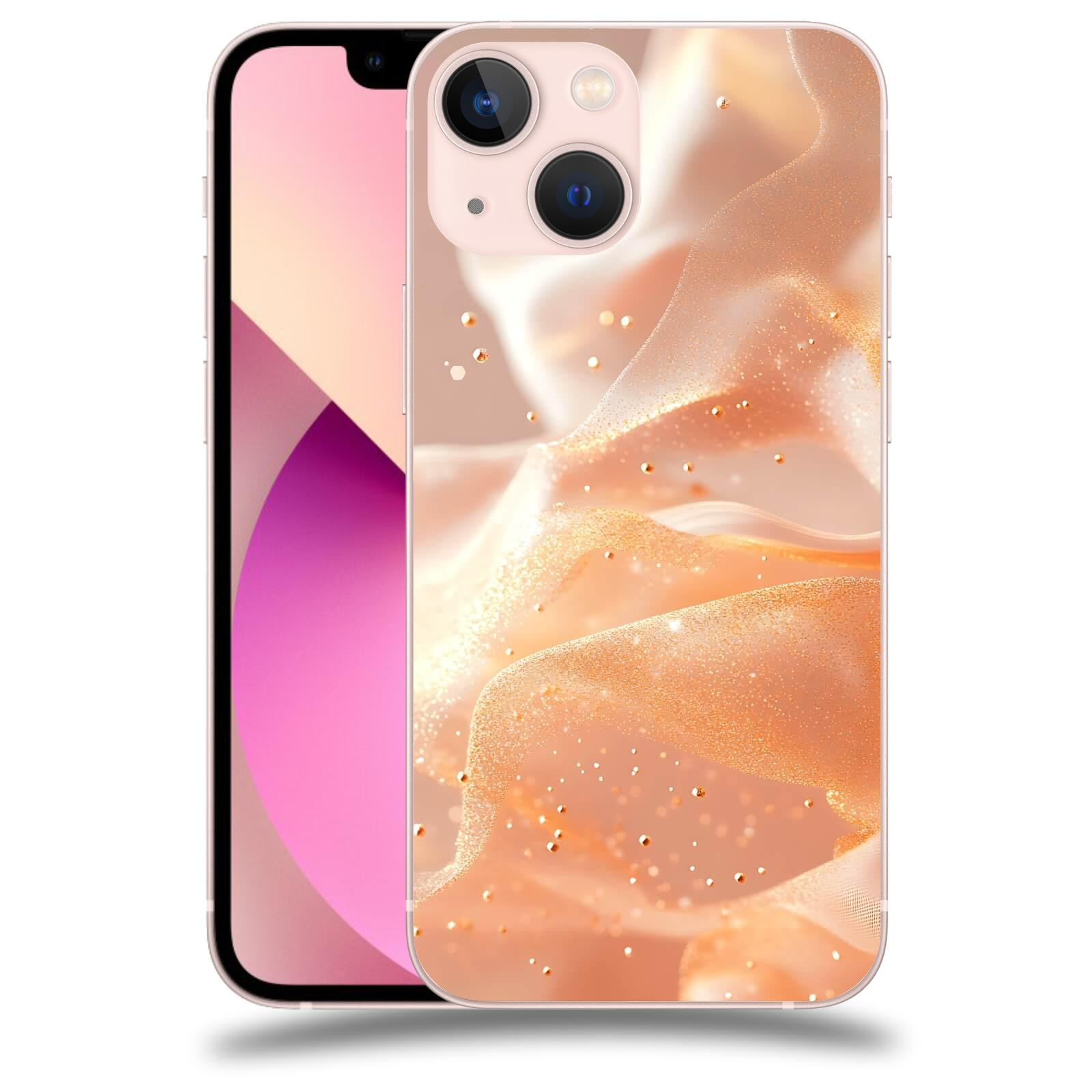 ACOVER Kryt na mobil Apple iPhone 13 mini - Éterický třpyt