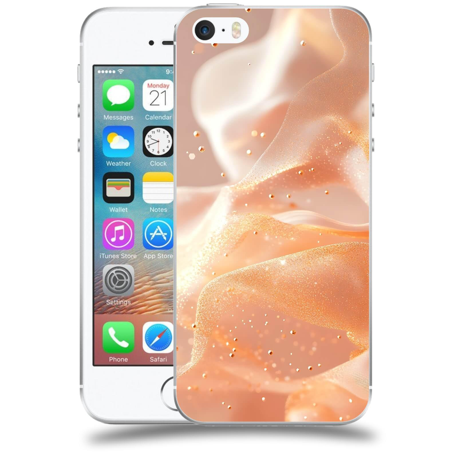 ACOVER Kryt na mobil Apple iPhone 5/5S/SE - Éterický třpyt