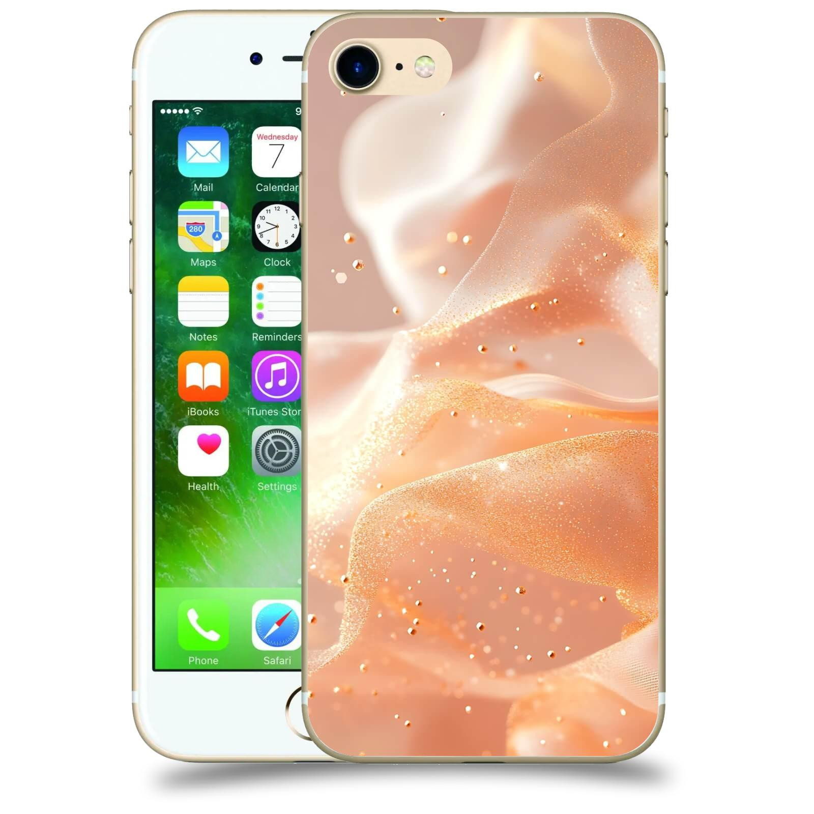 ACOVER Kryt na mobil Apple iPhone 7 - Éterický třpyt