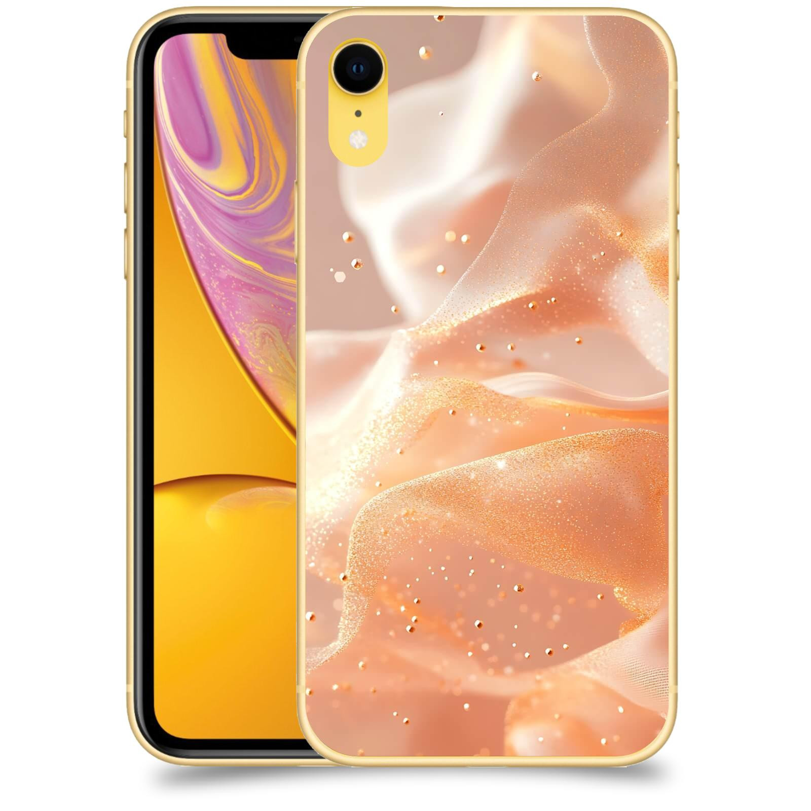 ACOVER Kryt na mobil Apple iPhone XR - Éterický třpyt