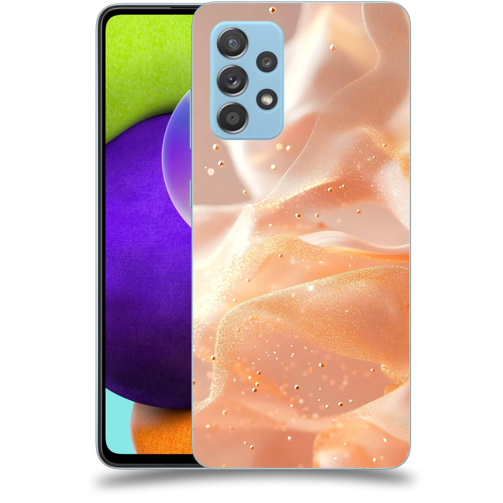 ACOVER Kryt na mobil Samsung Galaxy A52 A525F - Éterický třpyt
