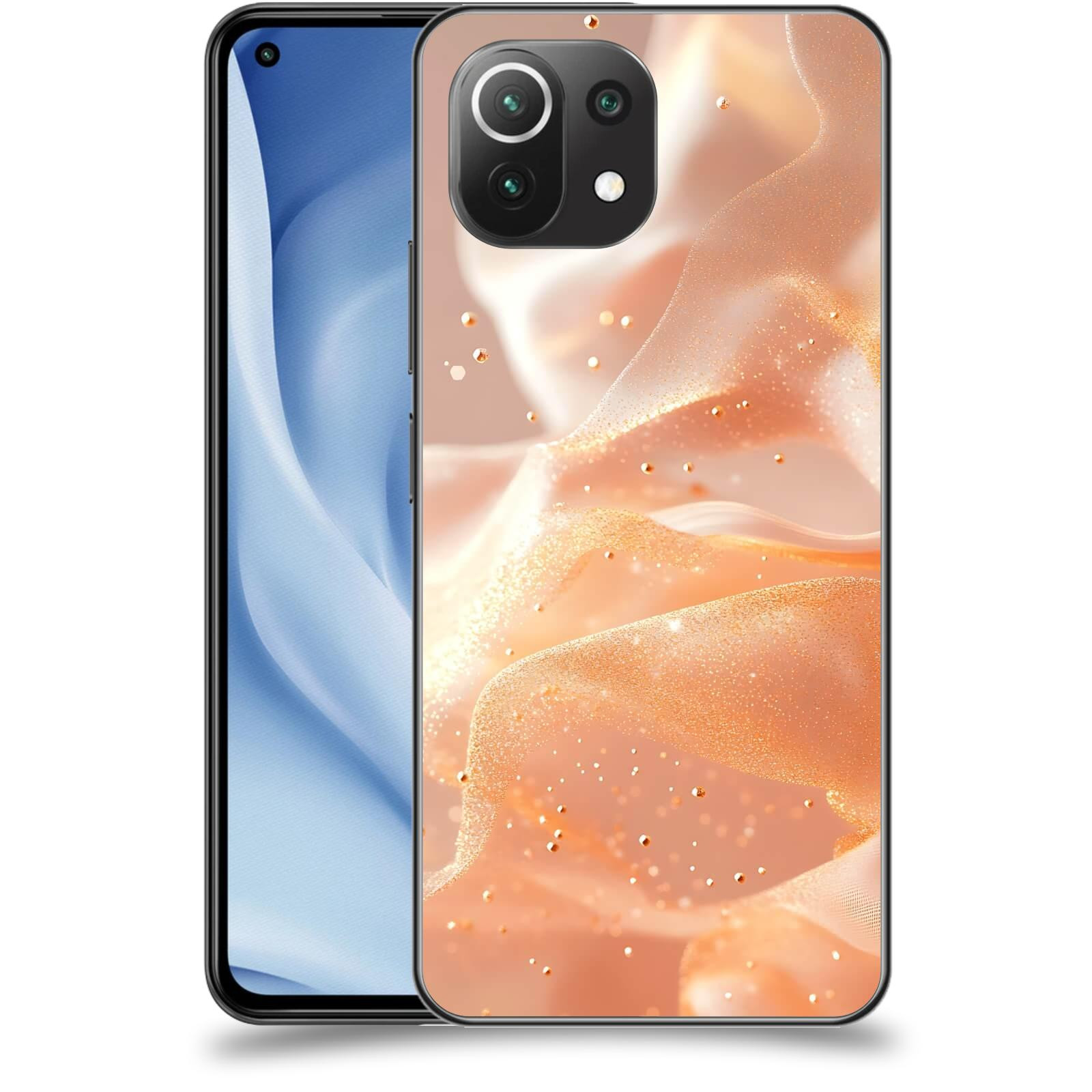 ACOVER Kryt na mobil Xiaomi Mi 11 Lite - Éterický třpyt