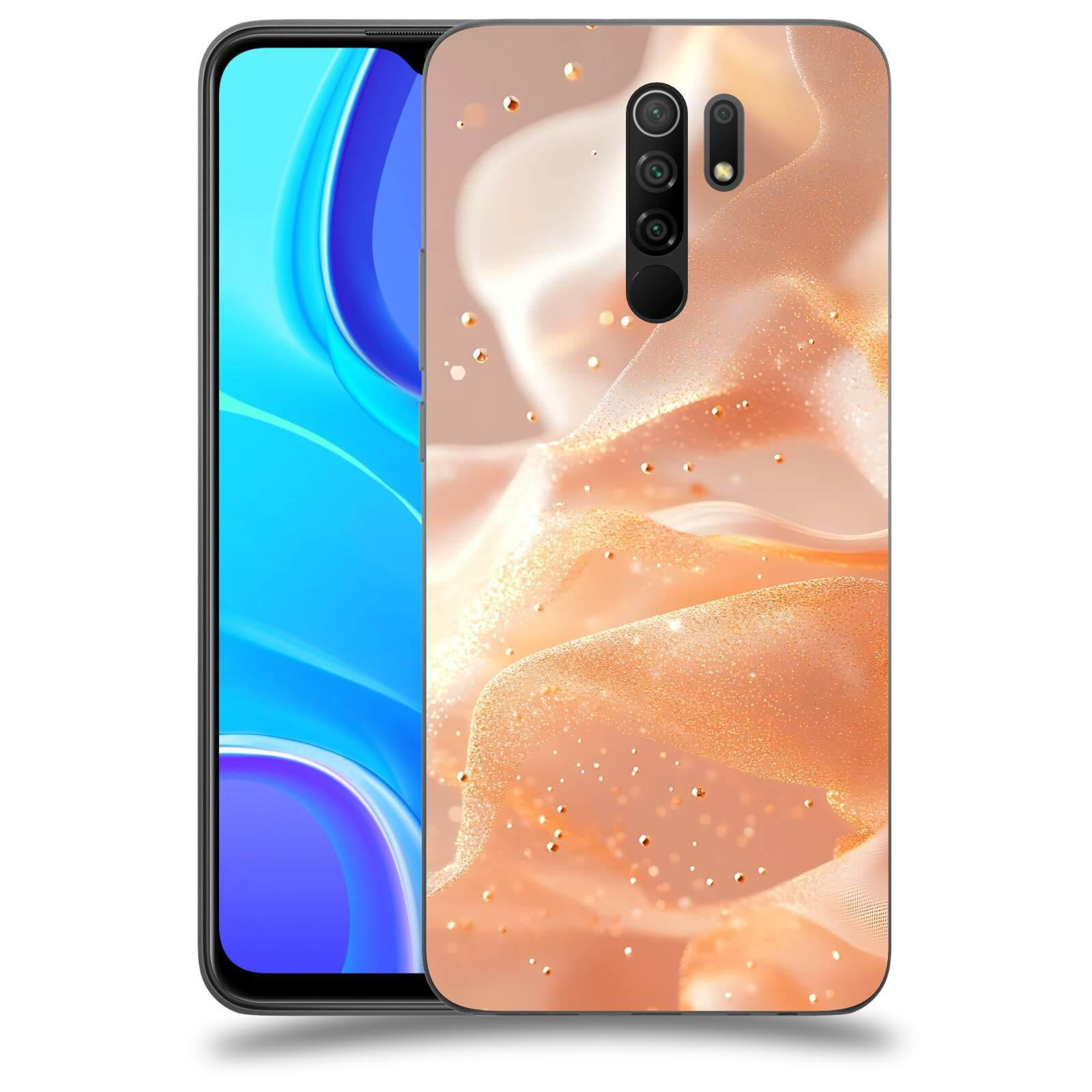 ACOVER Kryt na mobil Xiaomi Redmi 9 - Éterický třpyt