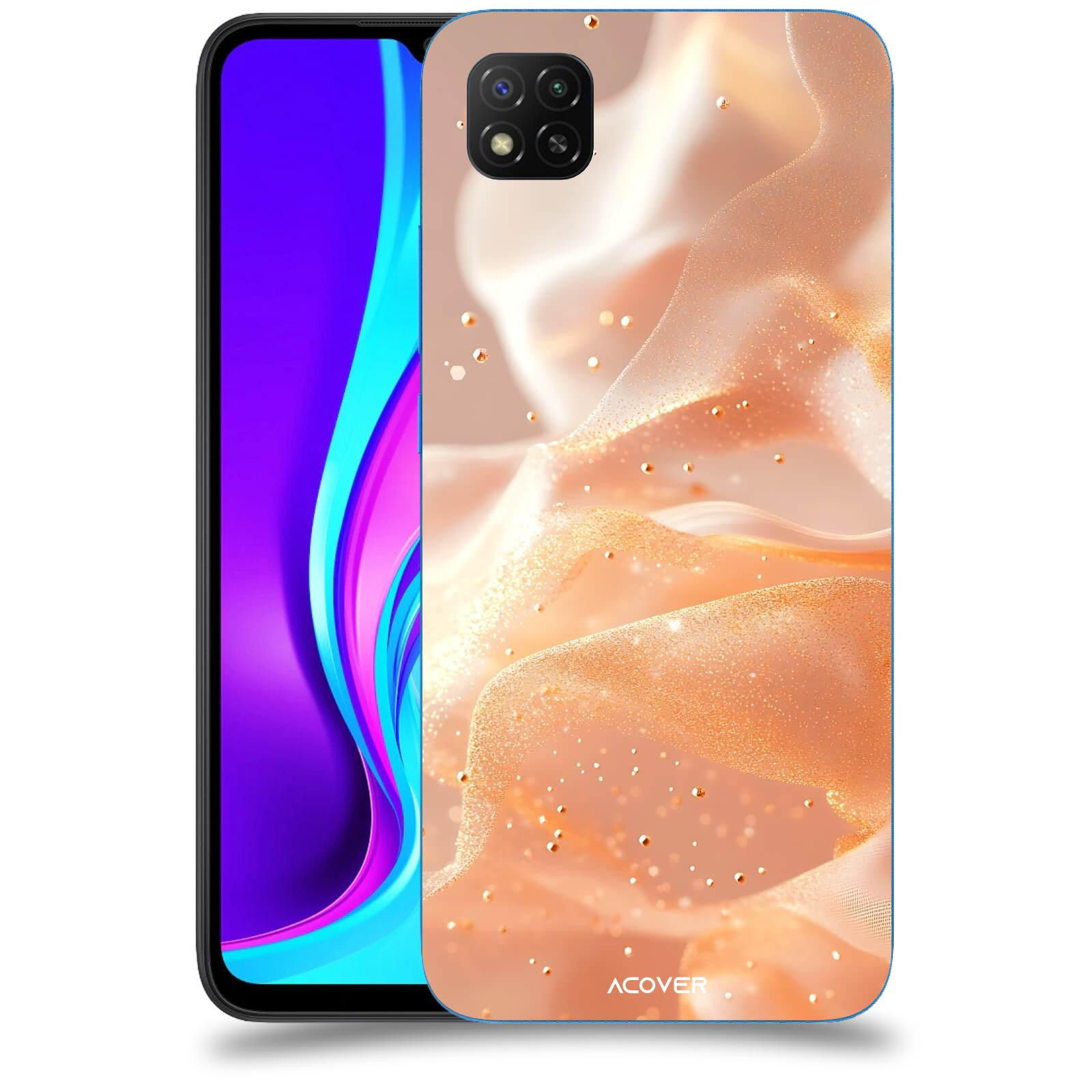ACOVER Kryt na mobil Xiaomi Redmi 9C - Éterický třpyt