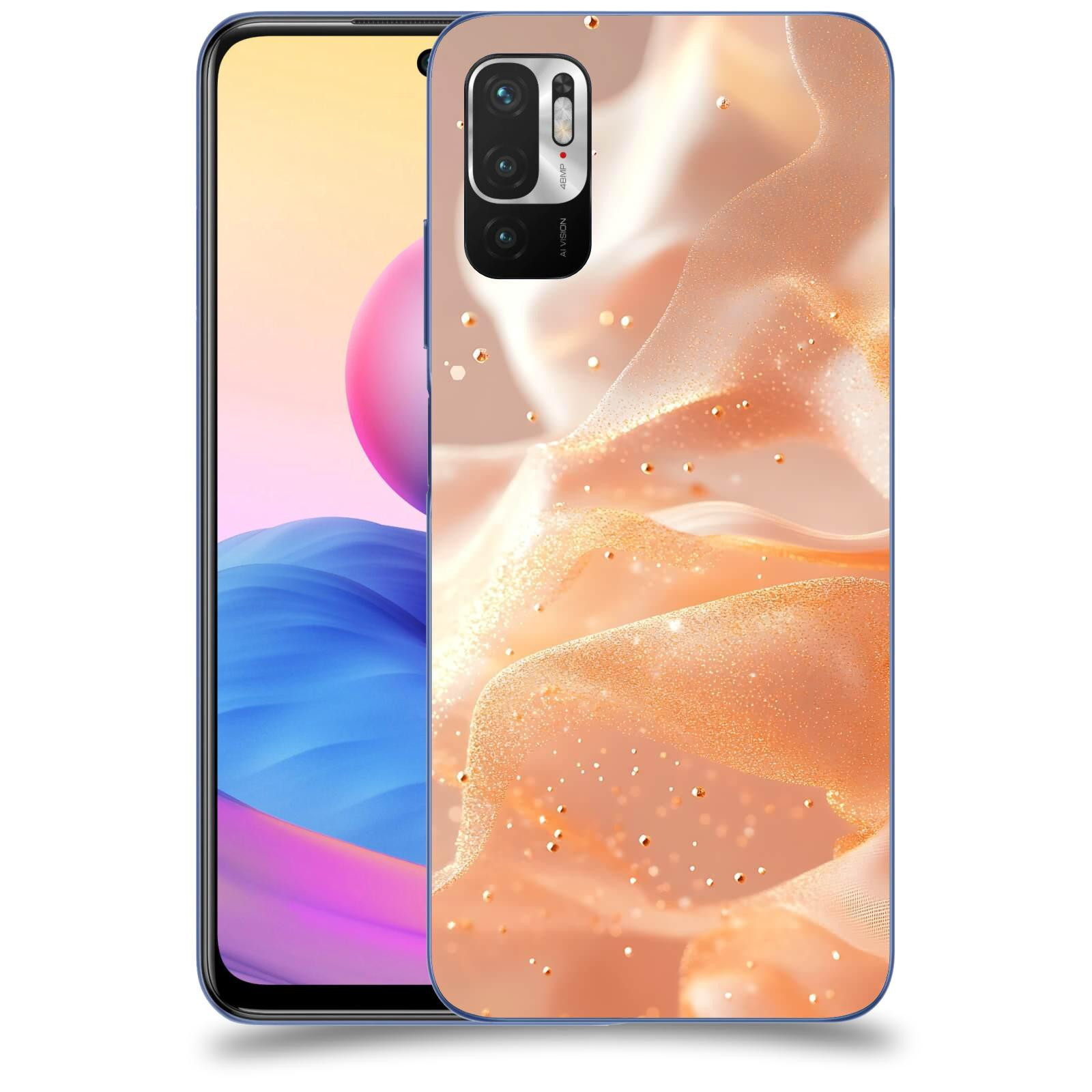 ACOVER Kryt na mobil Xiaomi Redmi Note 10 5G - Éterický třpyt