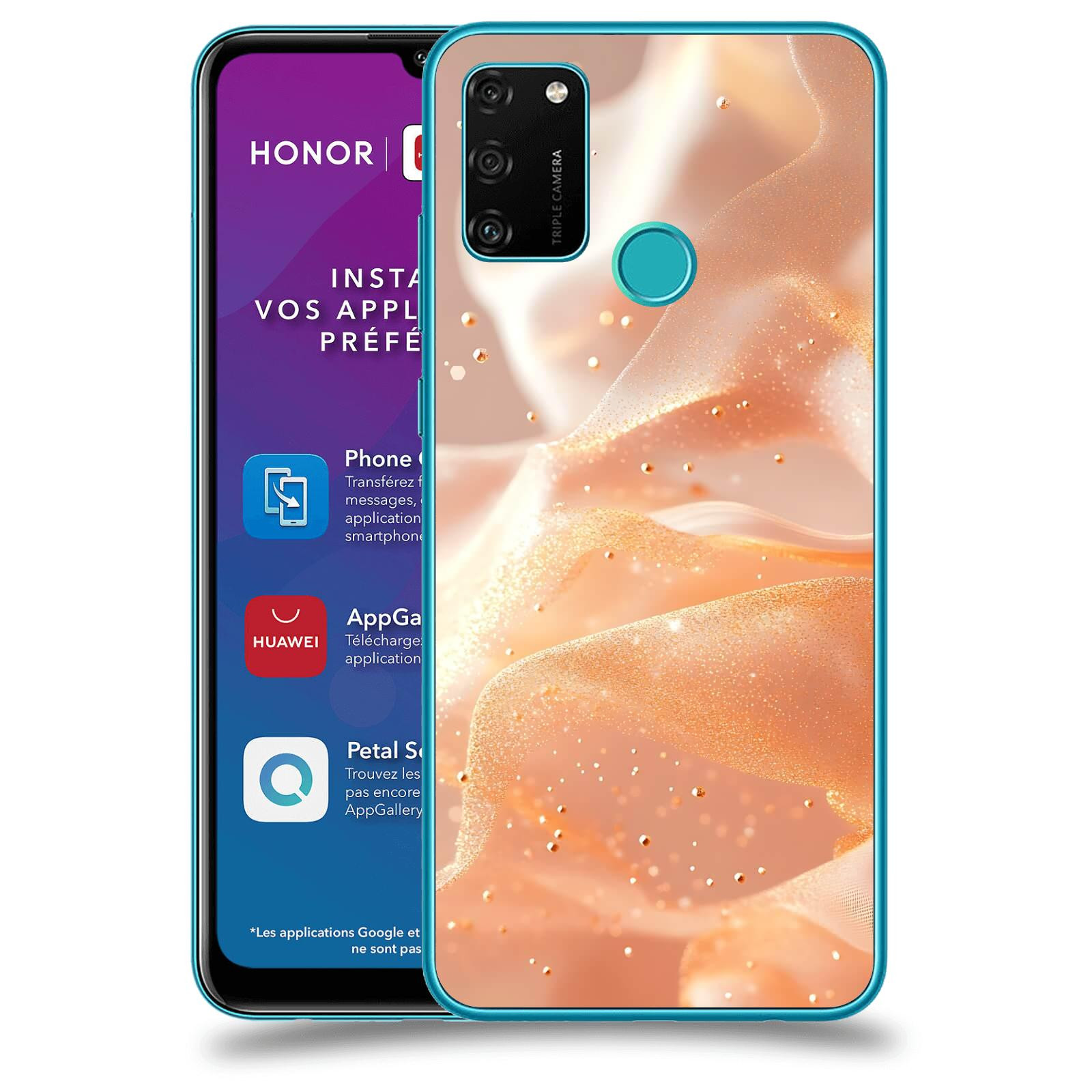 ACOVER Kryt na mobil Honor 9A - Éterický třpyt