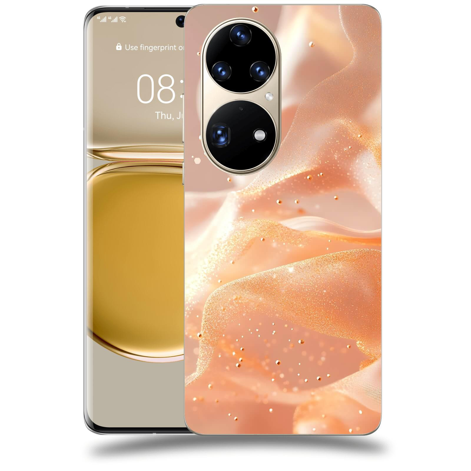 ACOVER Kryt na mobil Huawei P50 - Éterický třpyt