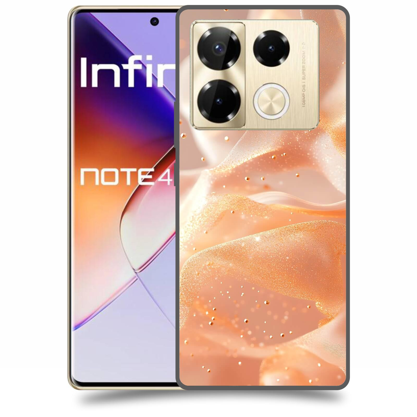 ACOVER Kryt na mobil Infinix Note 40 PRO - Éterický třpyt