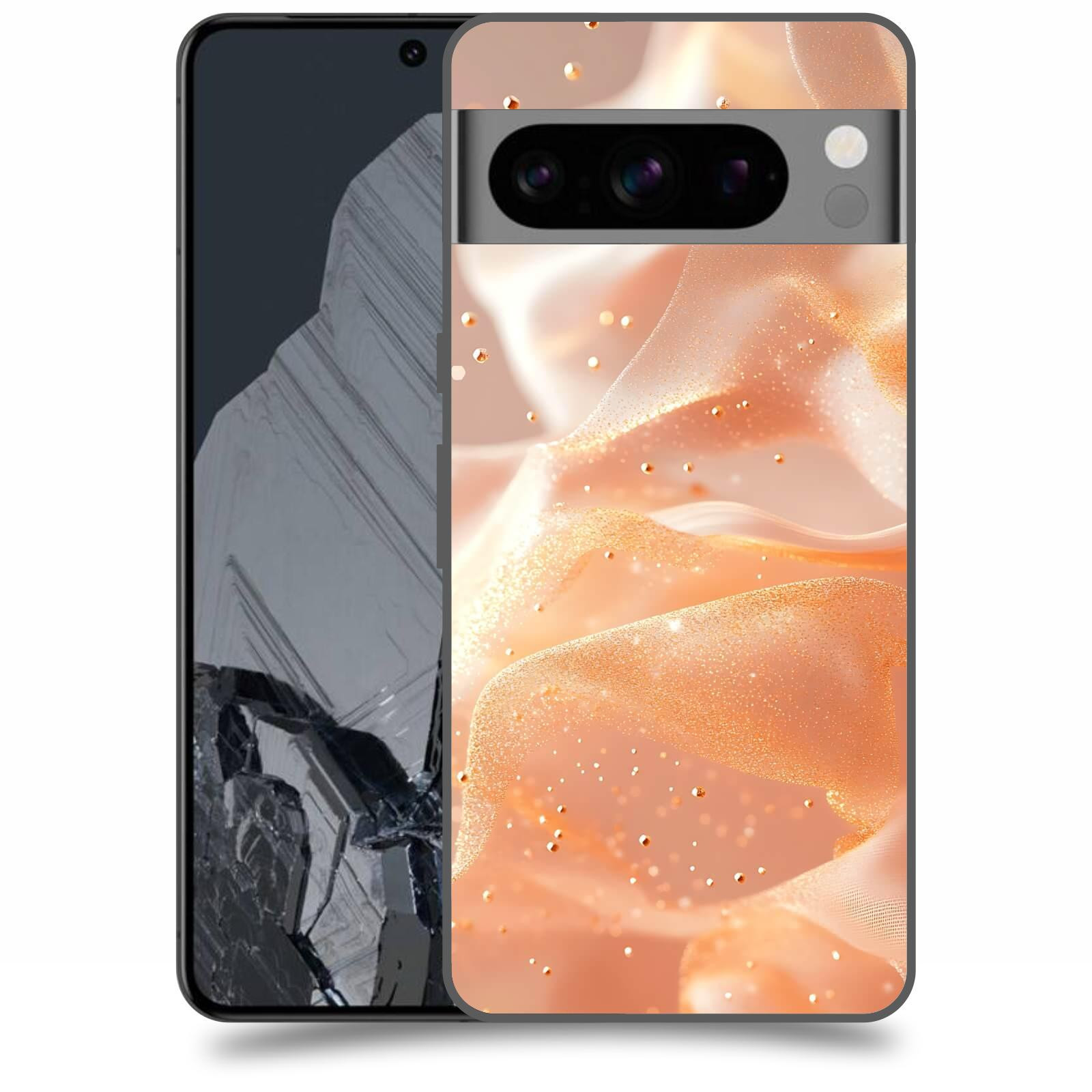 ACOVER Kryt na mobil Google Pixel 8 Pro - Éterický třpyt