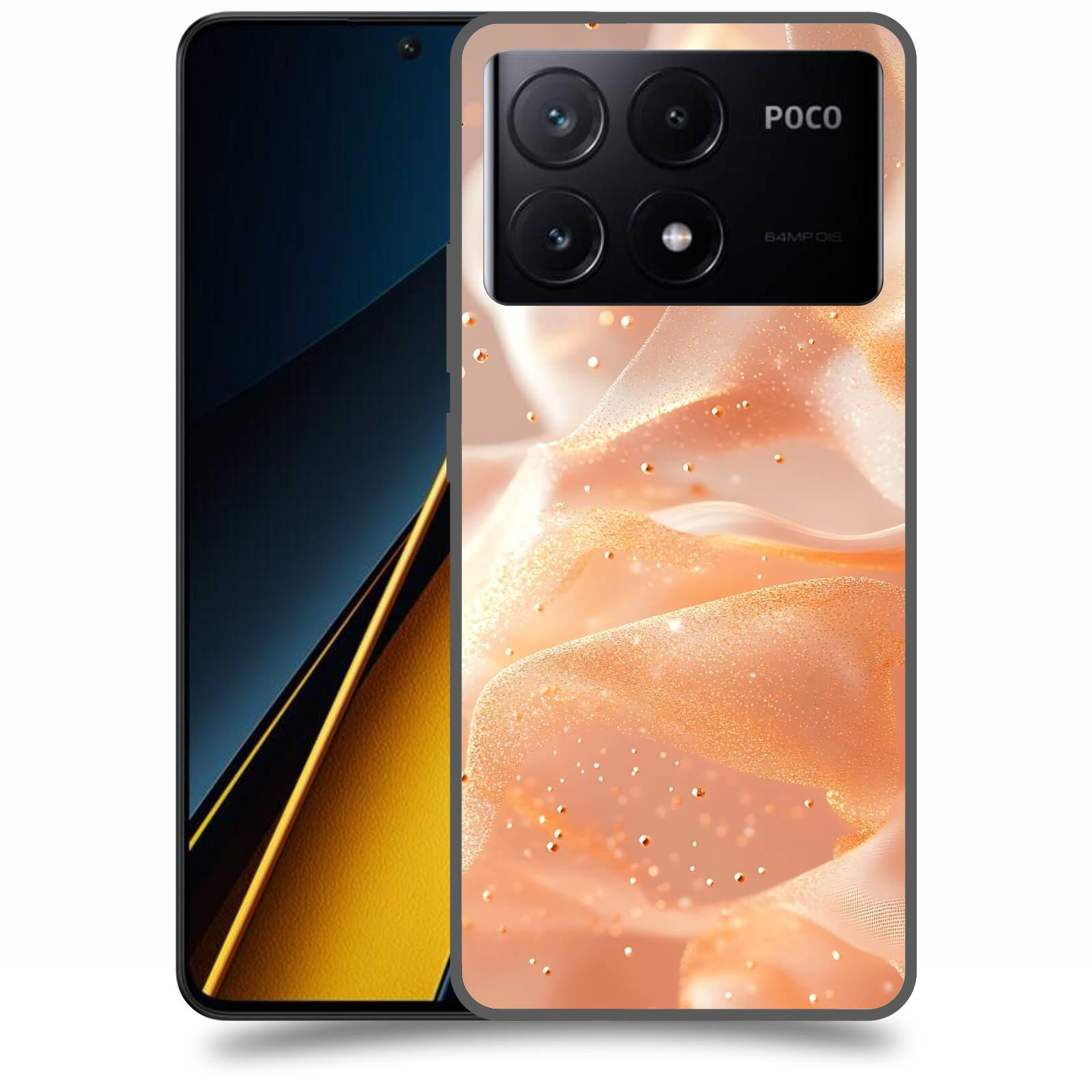 ACOVER Kryt na mobil Poco X6 Pro 5G - Éterický třpyt