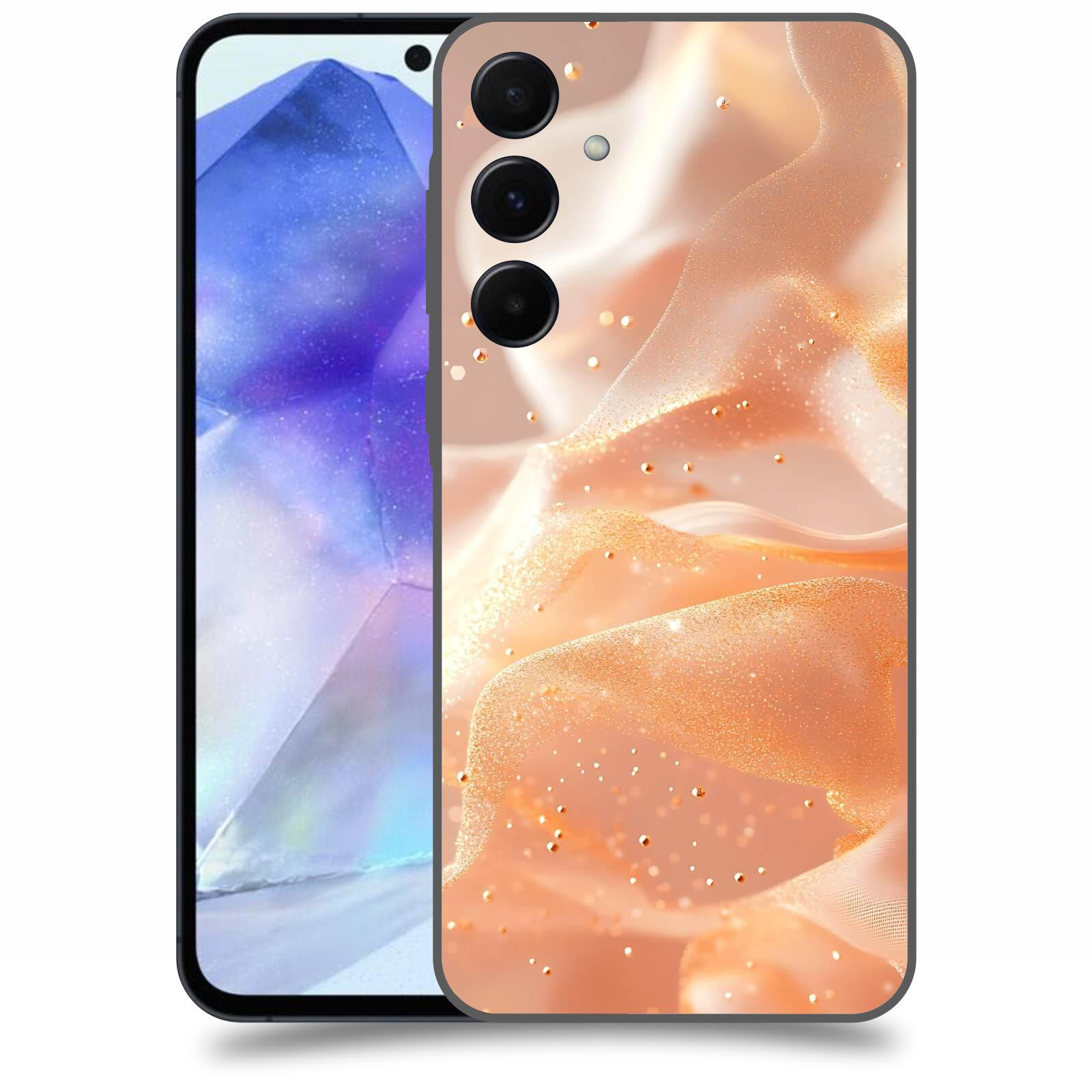 ACOVER Kryt na mobil Samsung Galaxy A55 5G - Éterický třpyt