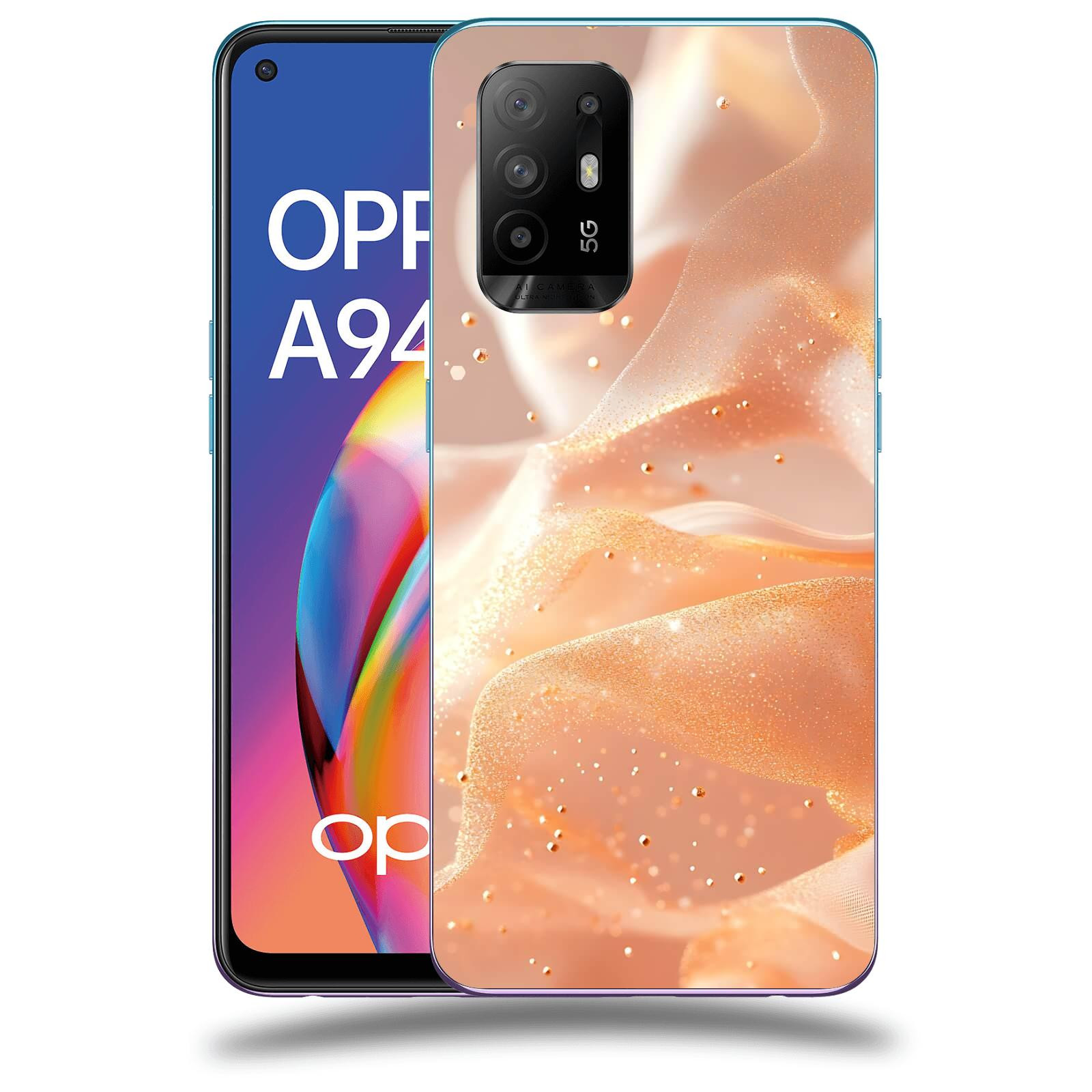 ACOVER Kryt na mobil OPPO A94 5G - Éterický třpyt