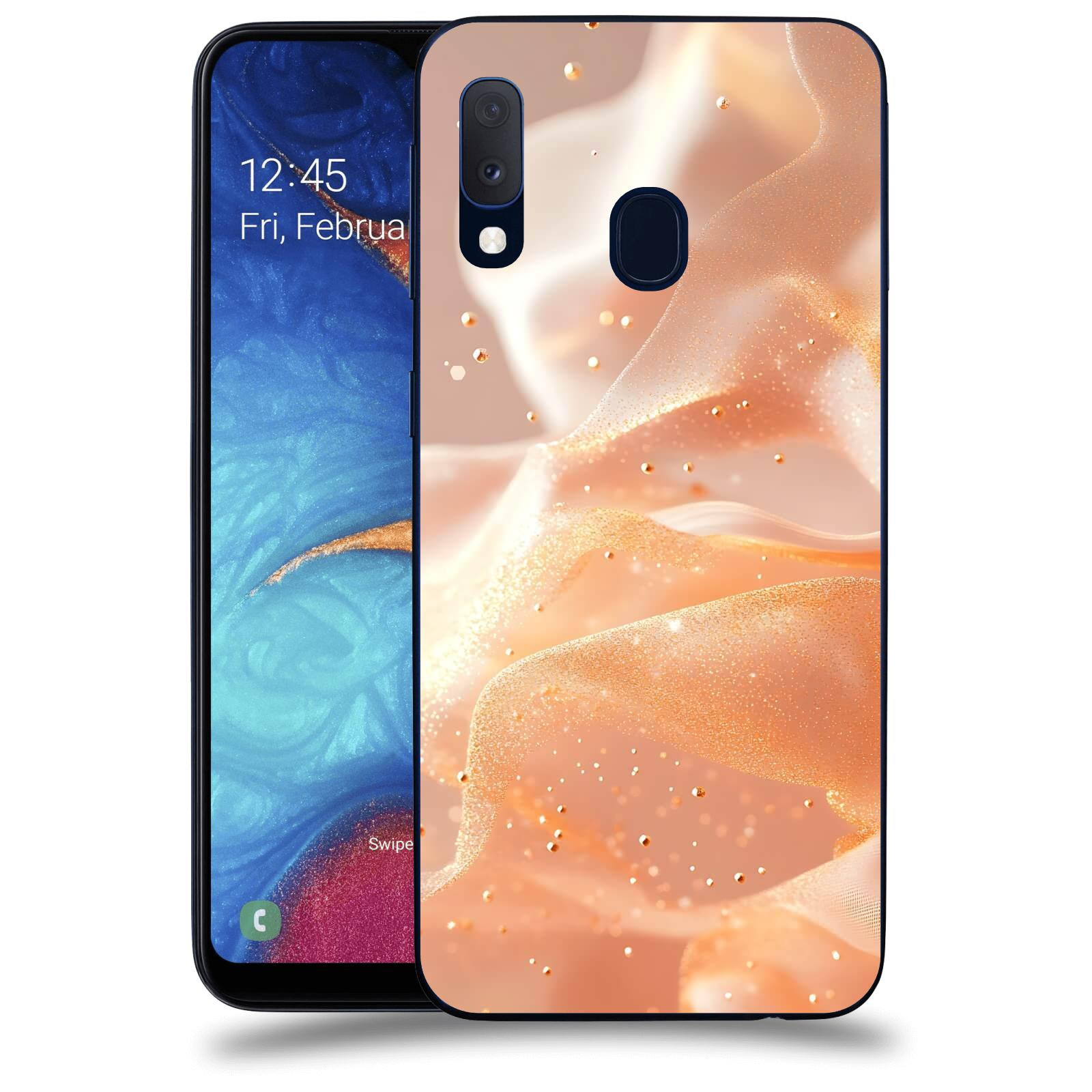 ACOVER Kryt na mobil Samsung Galaxy A20e A202F - Éterický třpyt