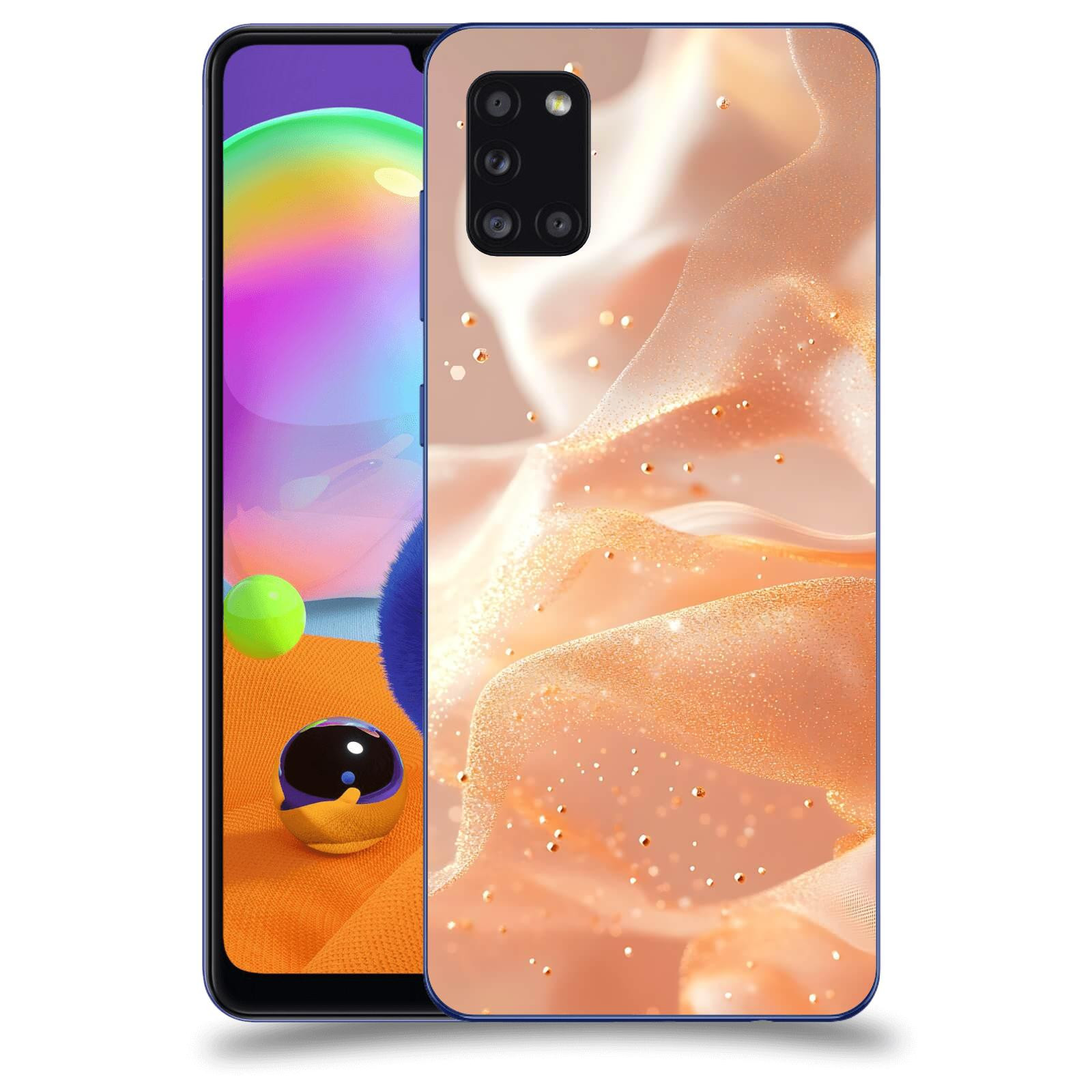 ACOVER Kryt na mobil Samsung Galaxy A31 A315F - Éterický třpyt
