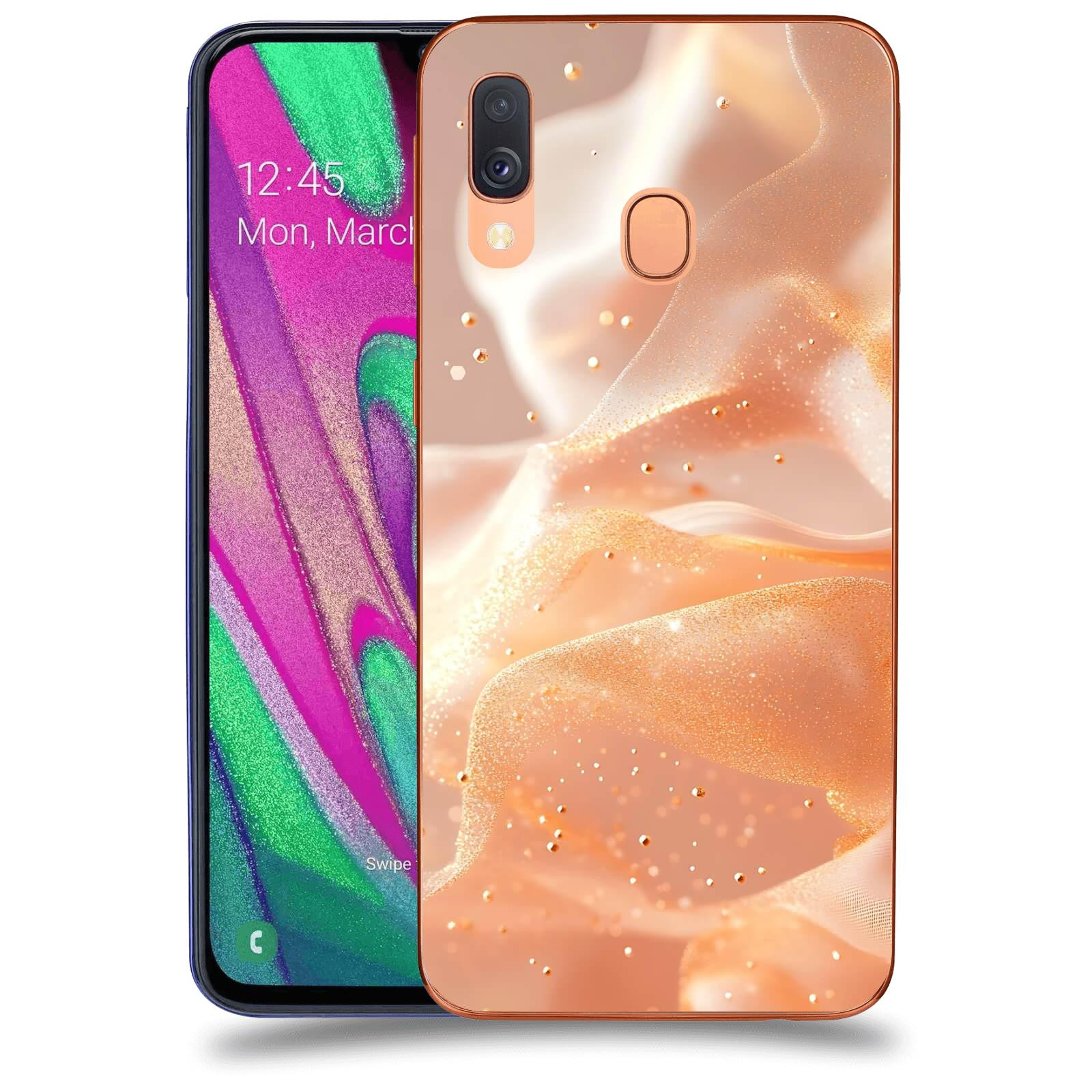 ACOVER Kryt na mobil Samsung Galaxy A40 A405F - Éterický třpyt