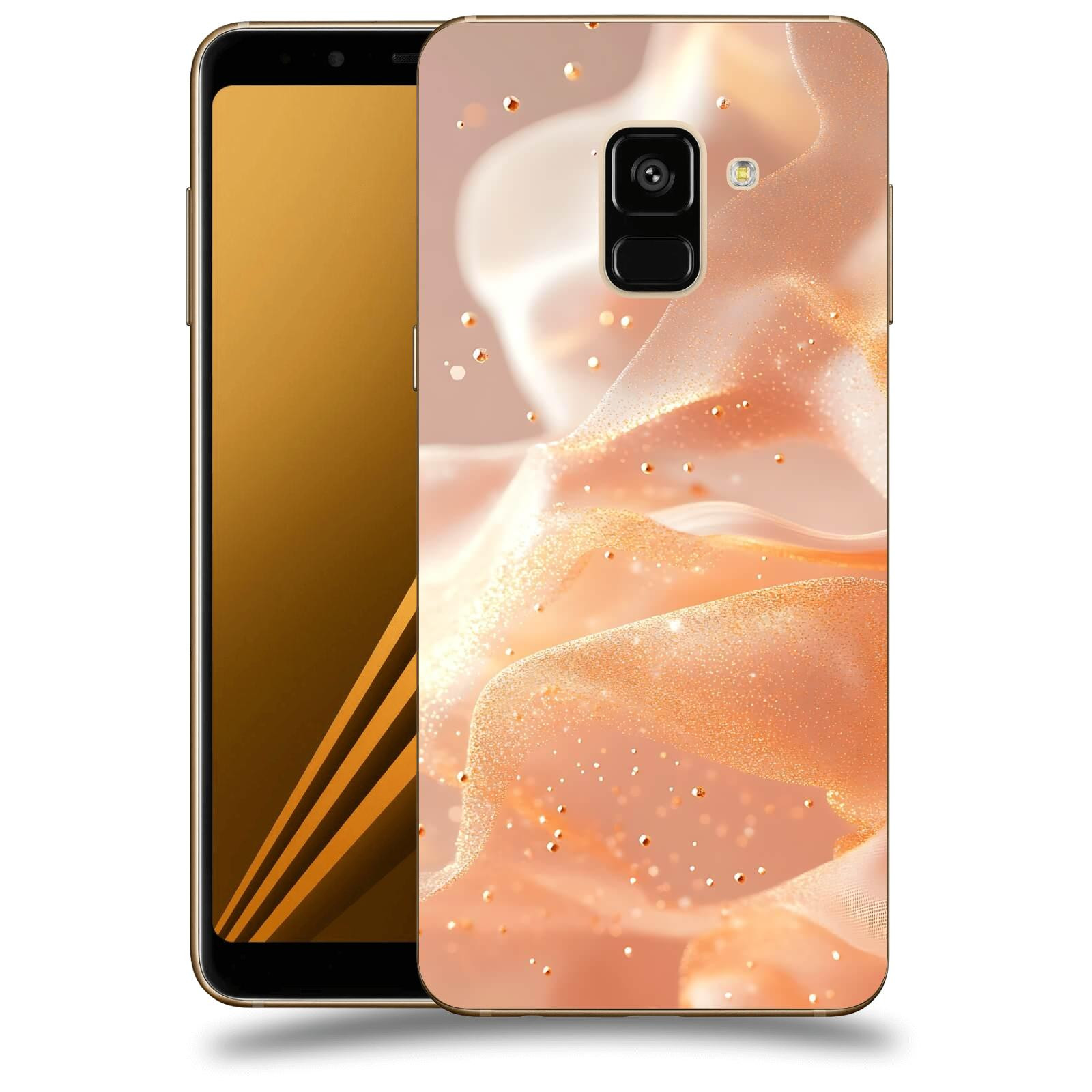 ACOVER Kryt na mobil Samsung Galaxy A8 2018 A530F - Éterický třpyt