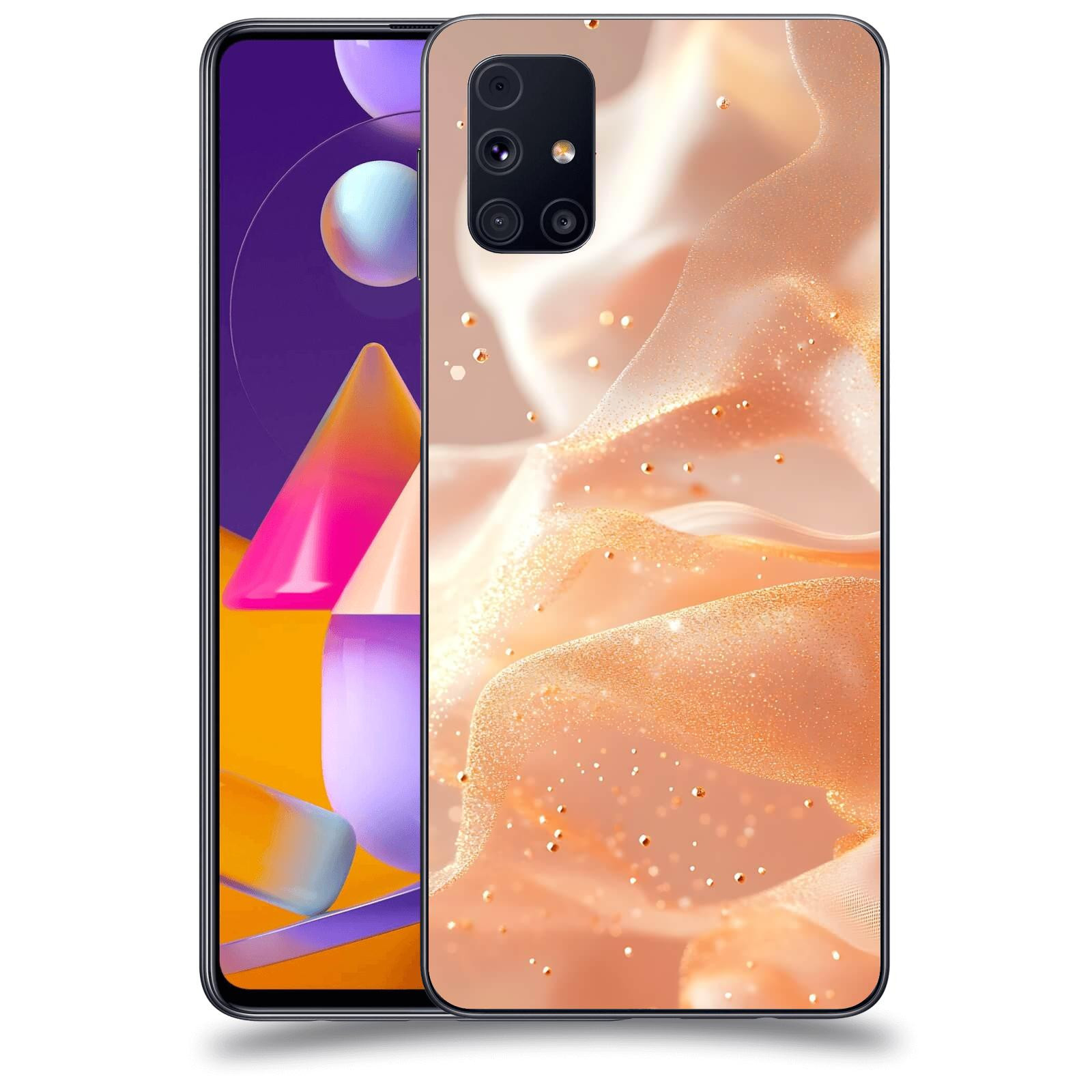 ACOVER Kryt na mobil Samsung Galaxy M31s - Éterický třpyt