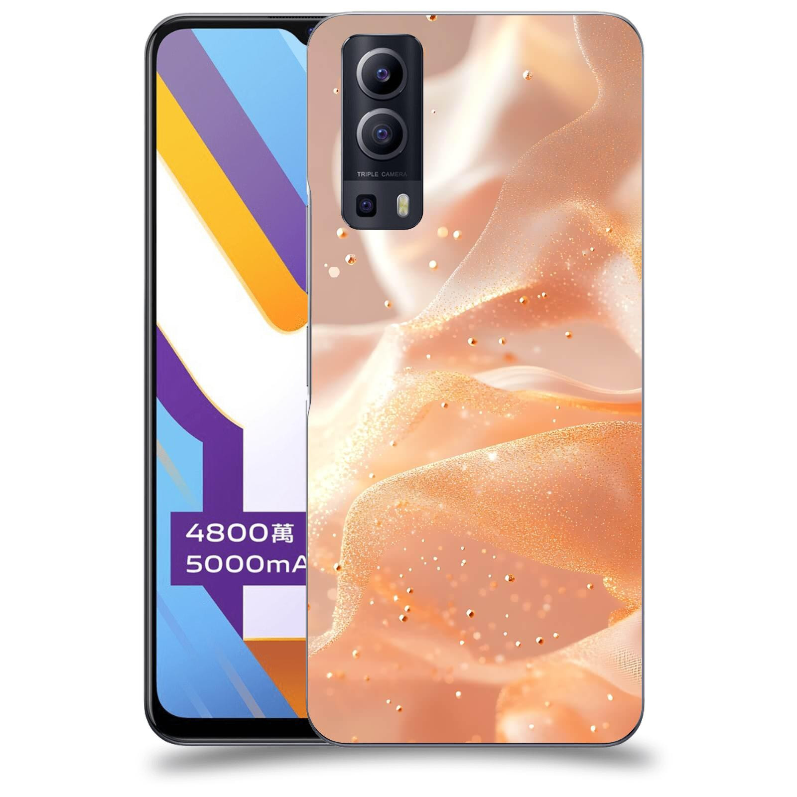 ACOVER Kryt na mobil Vivo Y52 5G - Éterický třpyt
