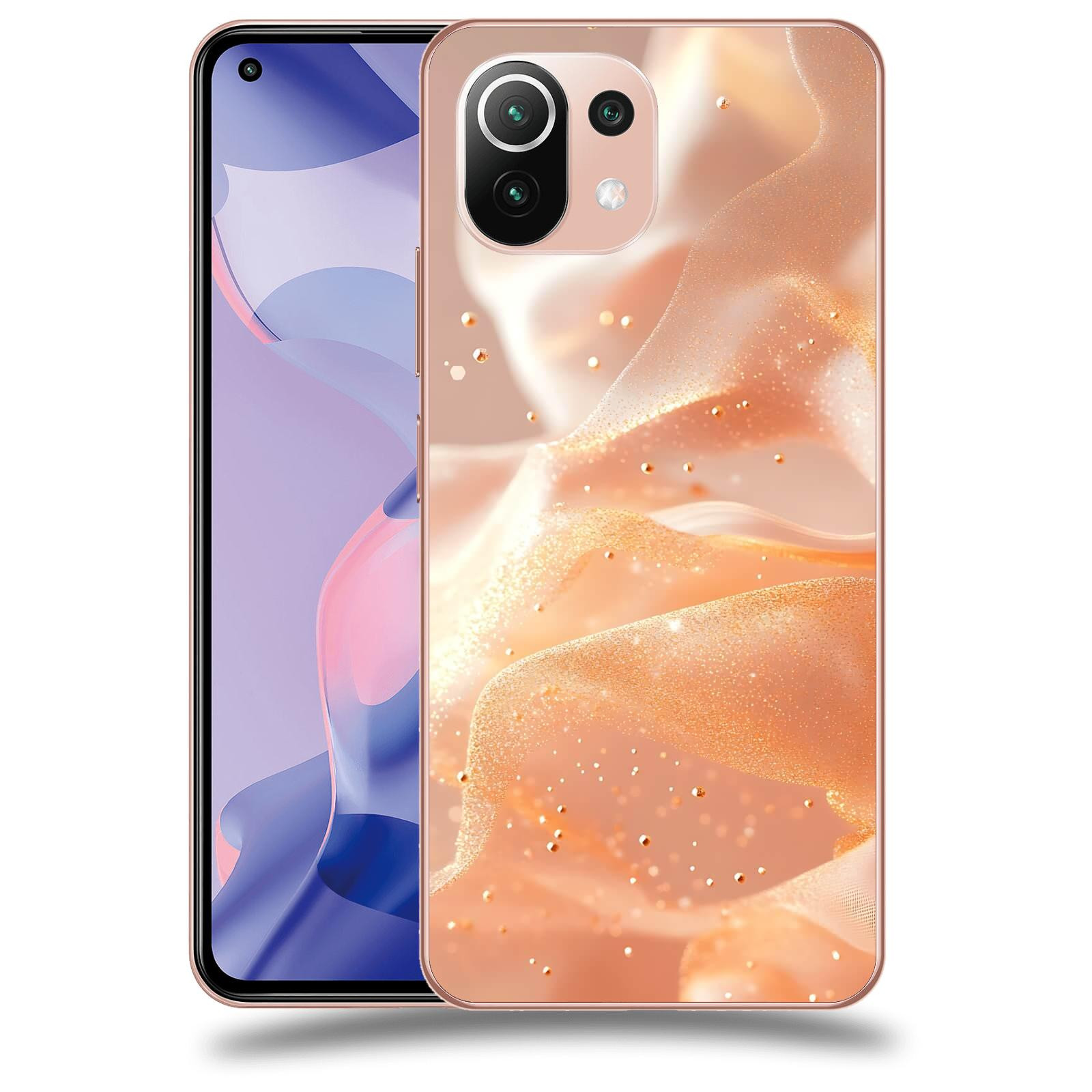 ACOVER Kryt na mobil Xiaomi 11 Lite 5G NE - Éterický třpyt