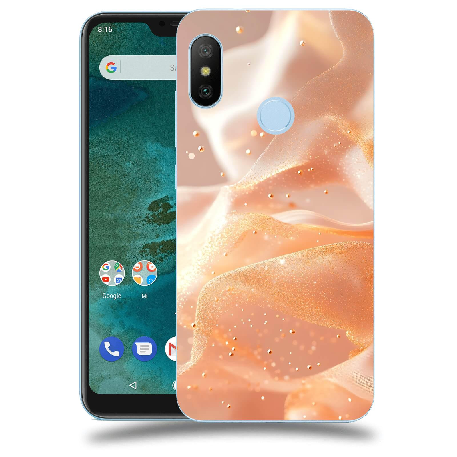 ACOVER Kryt na mobil Xiaomi Mi A2 Lite - Éterický třpyt