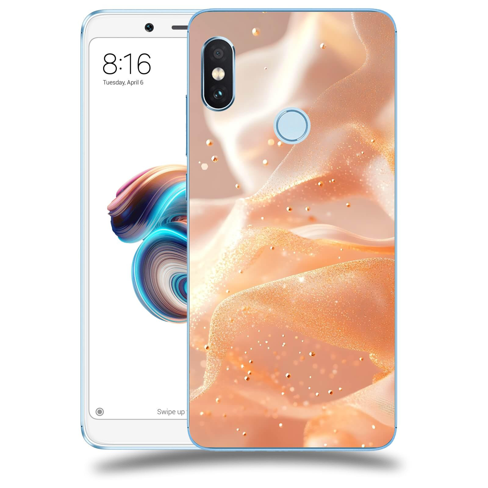 ACOVER Kryt na mobil Xiaomi Redmi Note 5 Global - Éterický třpyt