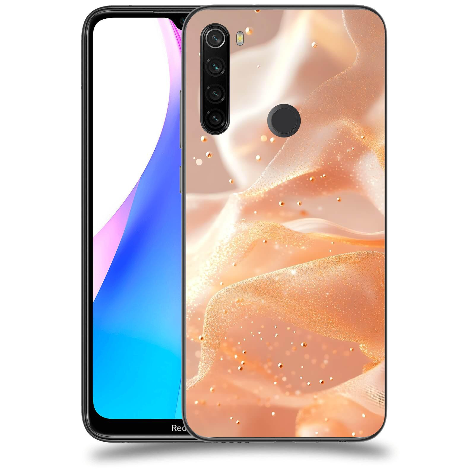 ACOVER Kryt na mobil Xiaomi Redmi Note 8T - Éterický třpyt