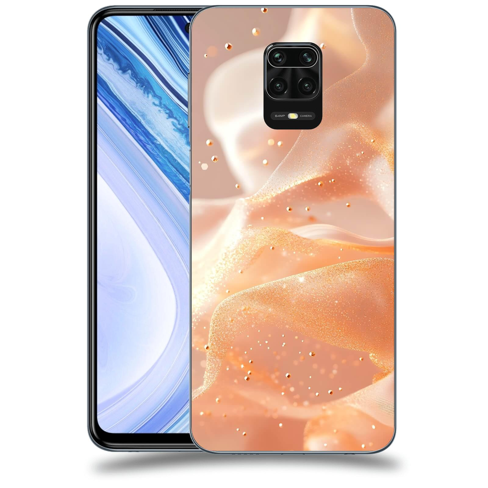 ACOVER Kryt na mobil Xiaomi Redmi Note 9 Pro - Éterický třpyt