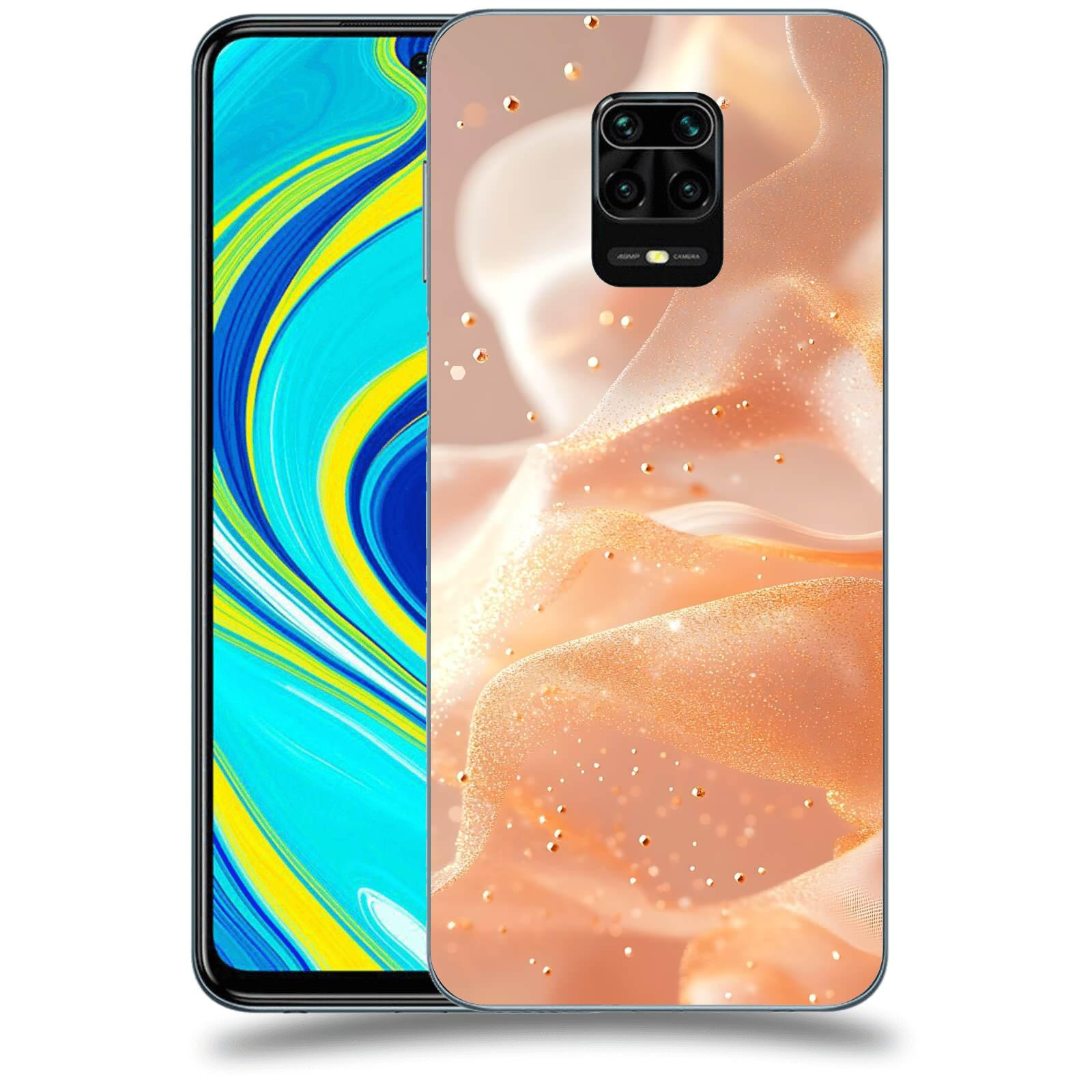ACOVER Kryt na mobil Xiaomi Redmi Note 9S - Éterický třpyt