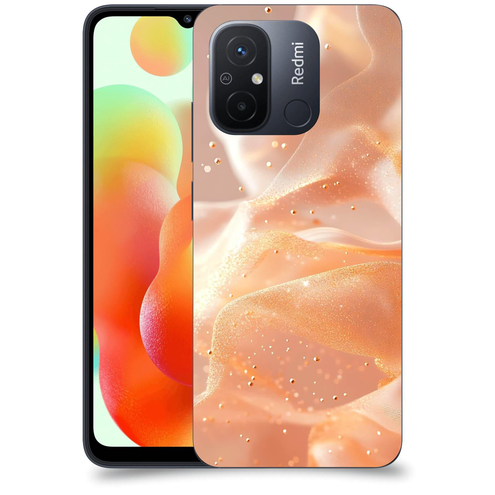 ACOVER Kryt na mobil Xiaomi Redmi 12C - Éterický třpyt
