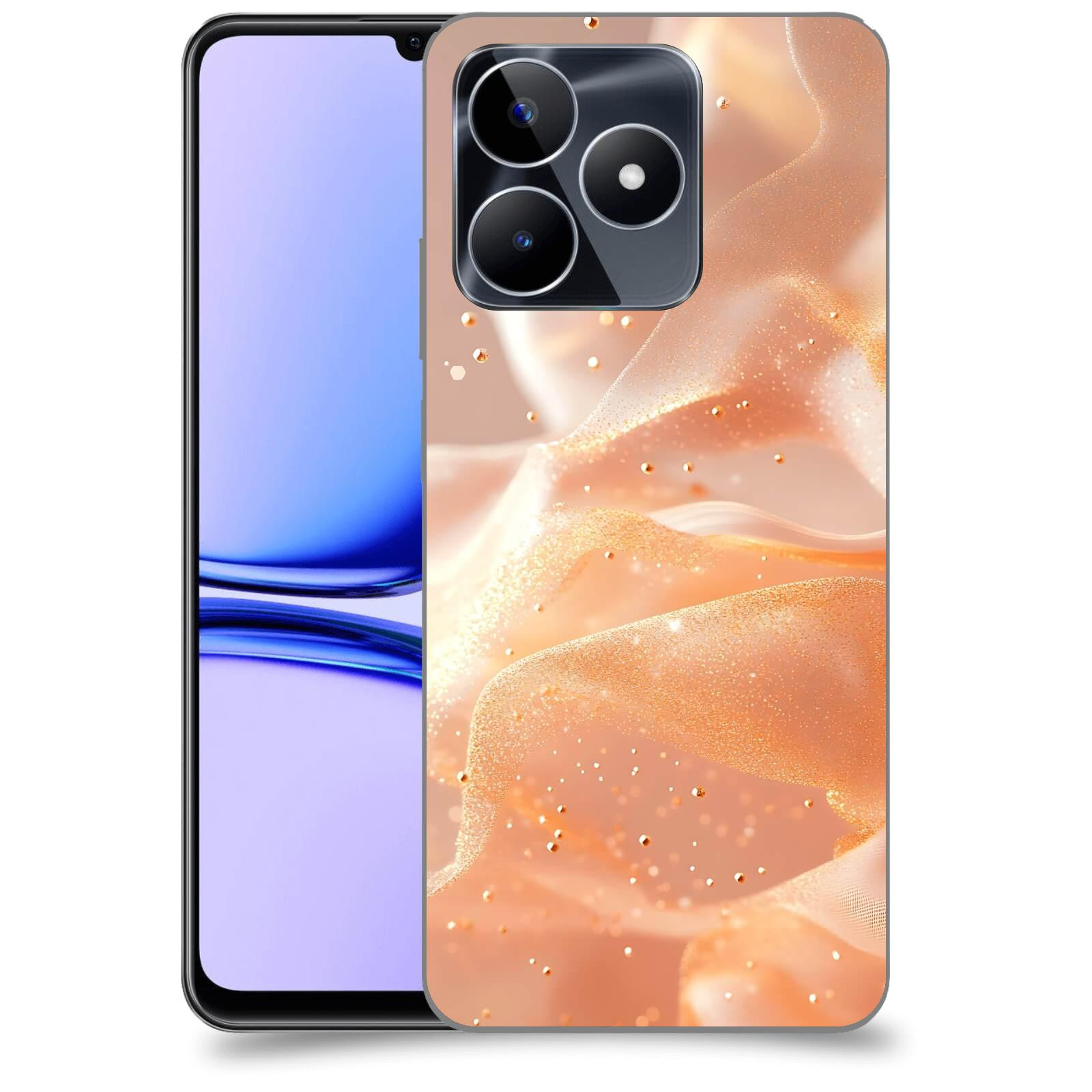 ACOVER Kryt na mobil Realme C53 - Éterický třpyt