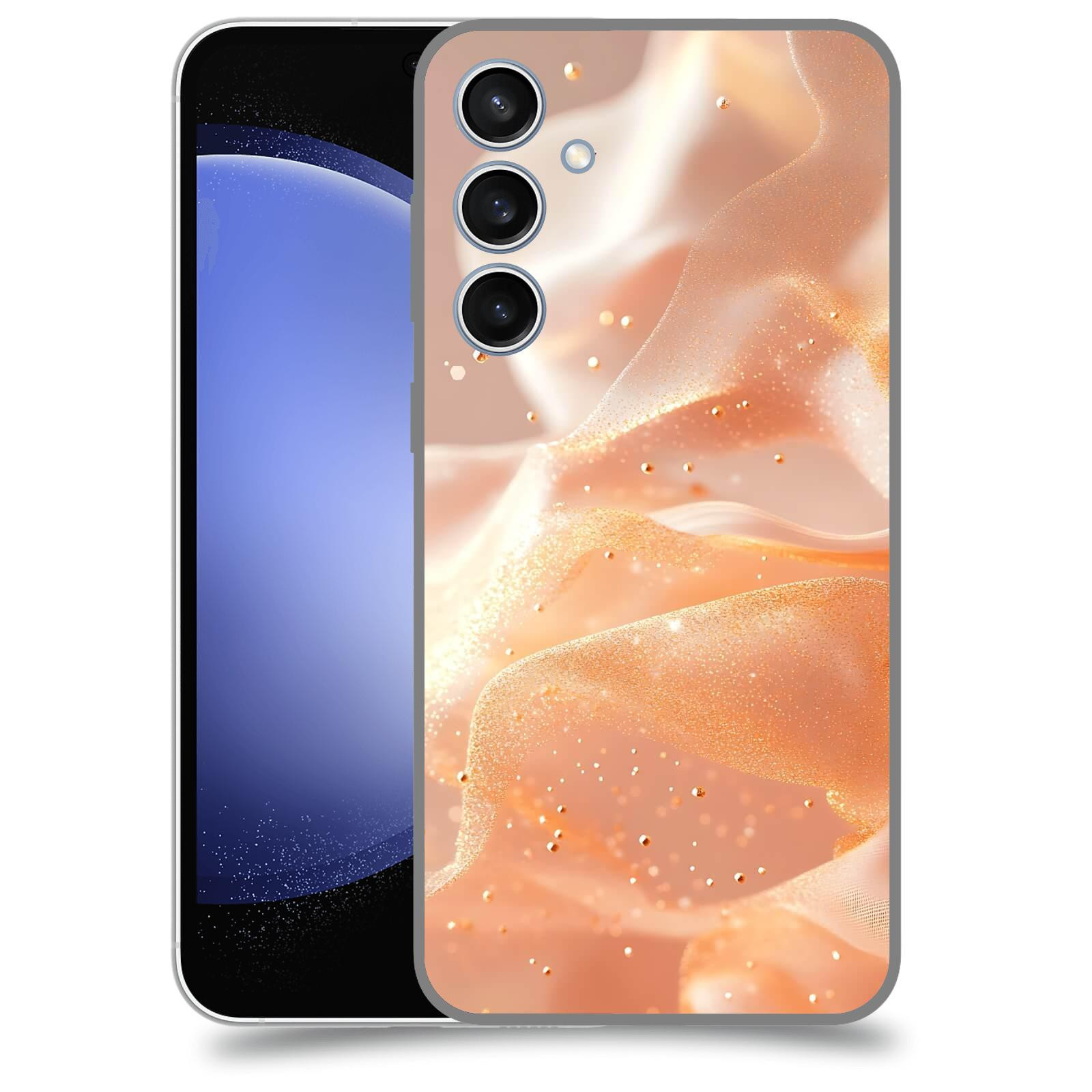 ACOVER Kryt na mobil Samsung Galaxy S23 FE - Éterický třpyt