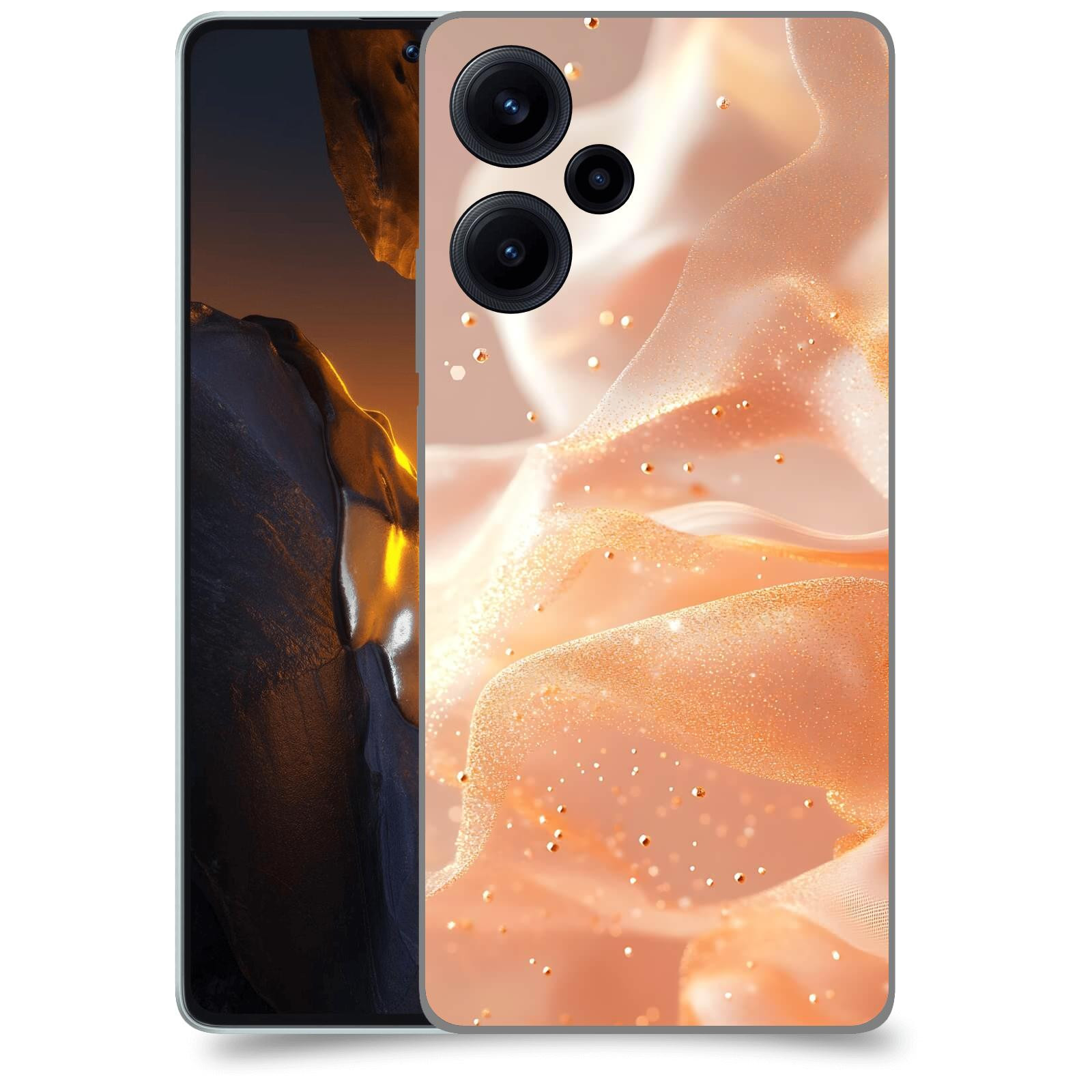 ACOVER Kryt na mobil Xiaomi Poco F5 - Éterický třpyt