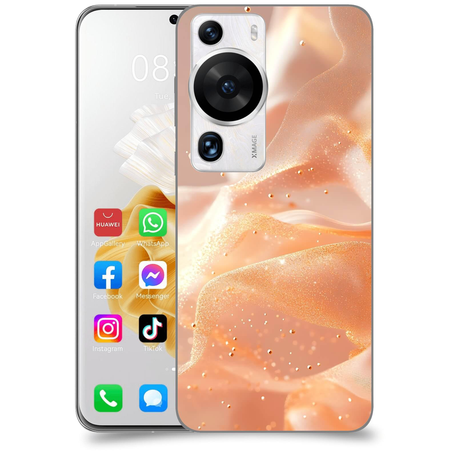 ACOVER Kryt na mobil Huawei P60 Pro - Éterický třpyt