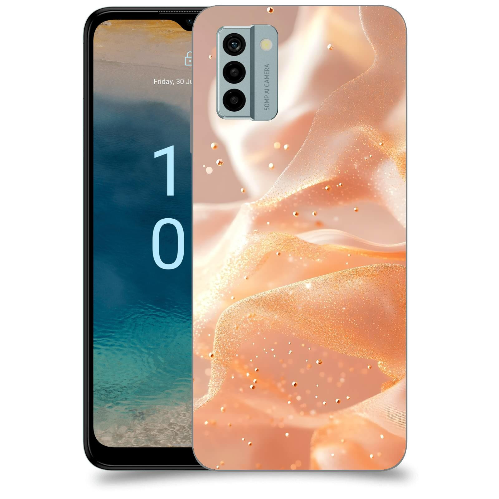 ACOVER Kryt na mobil Nokia G22 - Éterický třpyt