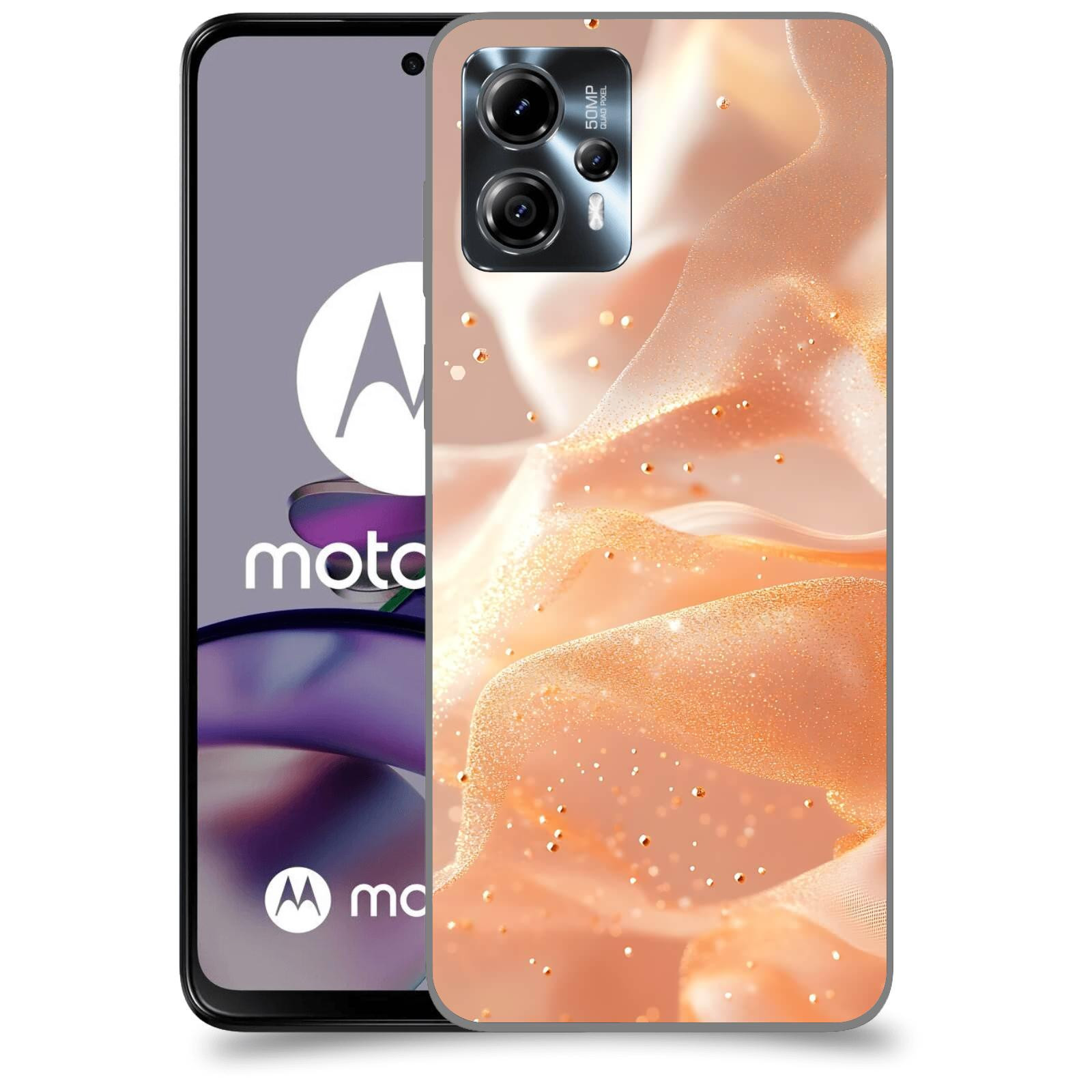 ACOVER Kryt na mobil Motorola Moto G13 - Éterický třpyt