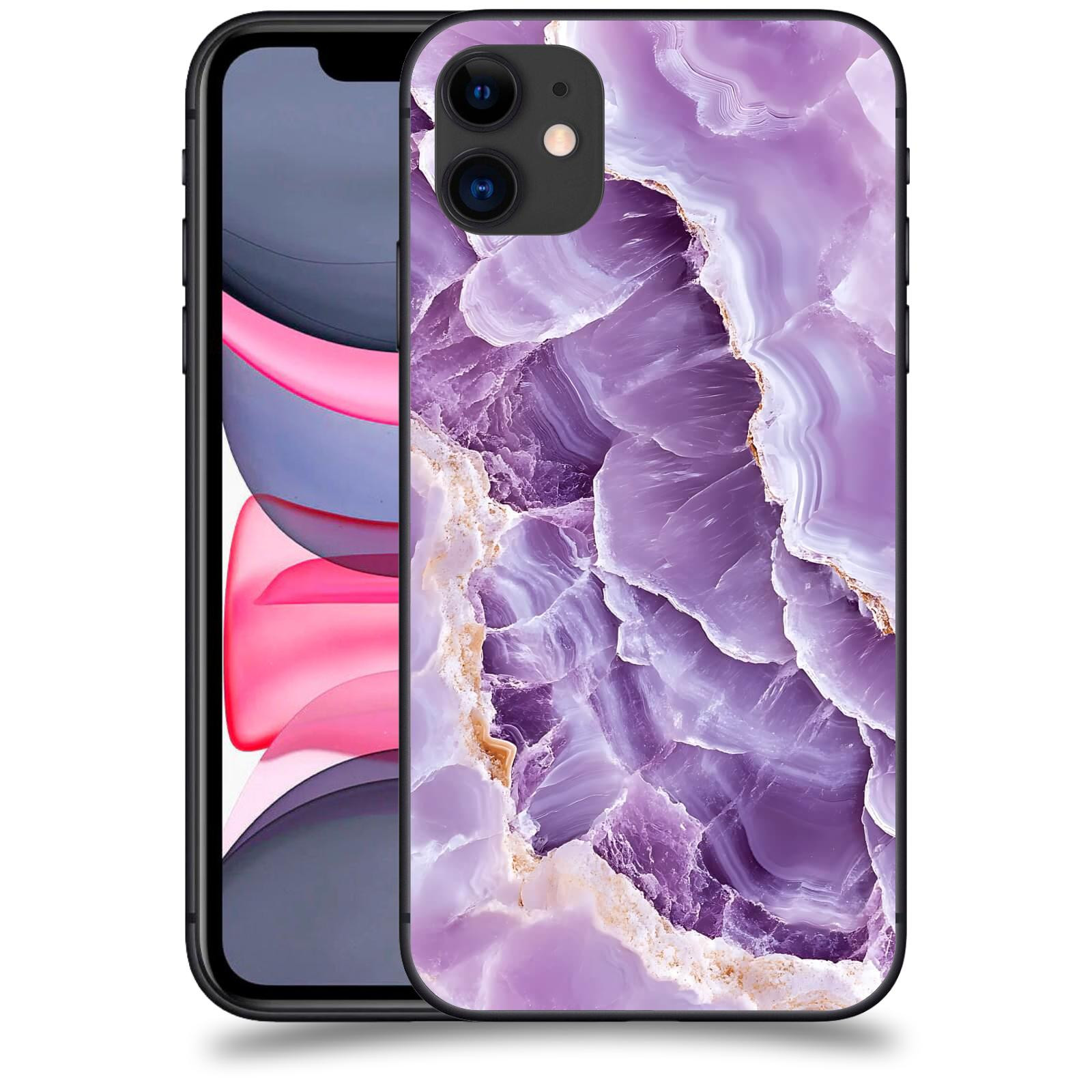 ACOVER Kryt na mobil Apple iPhone 11 - Fialová krása