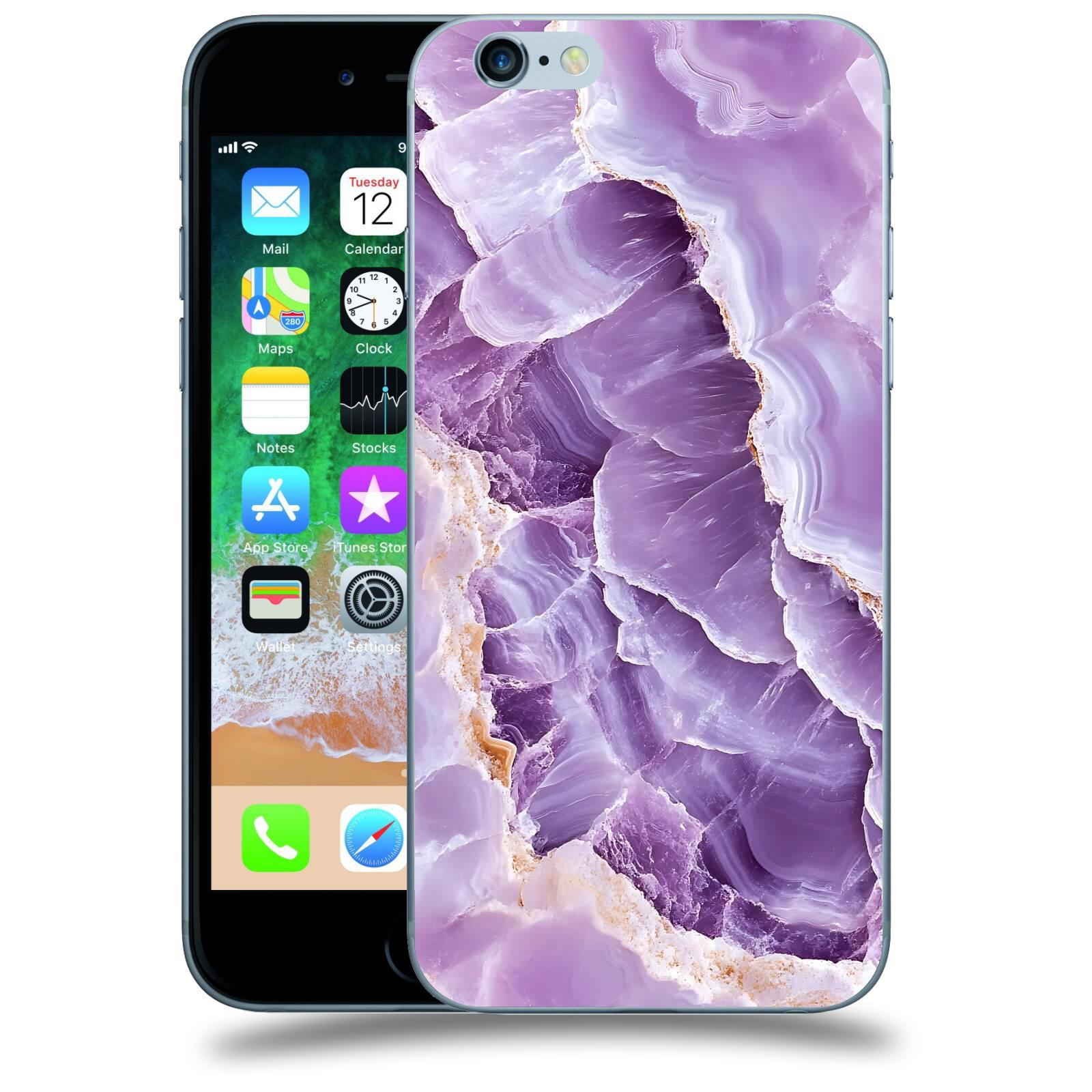 ACOVER Kryt na mobil Apple iPhone 6/6S - Fialová krása