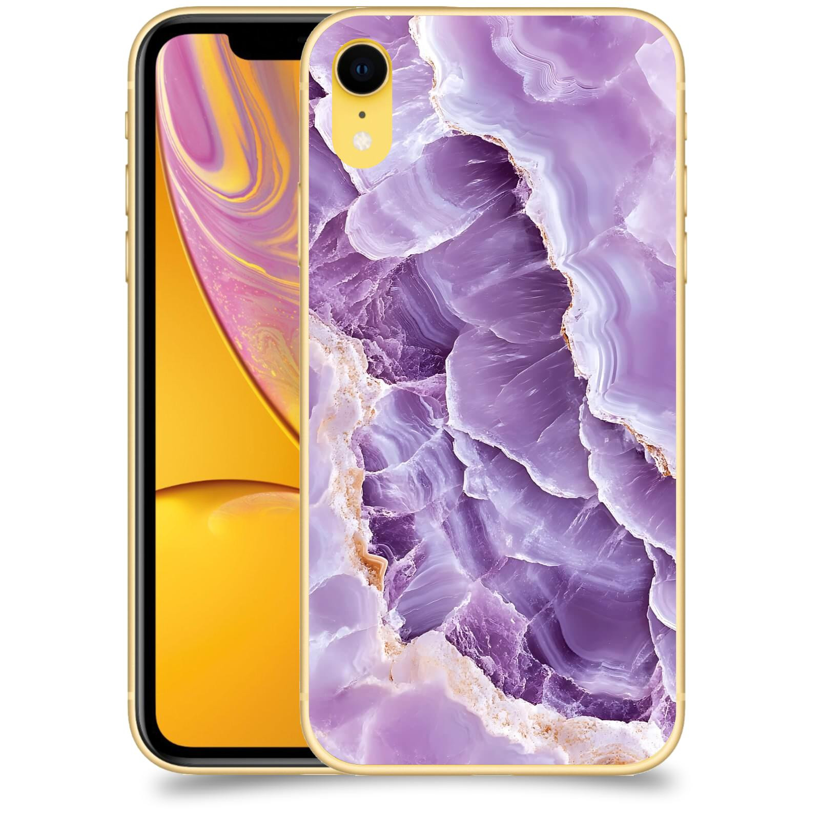 ACOVER Kryt na mobil Apple iPhone XR - Fialová krása