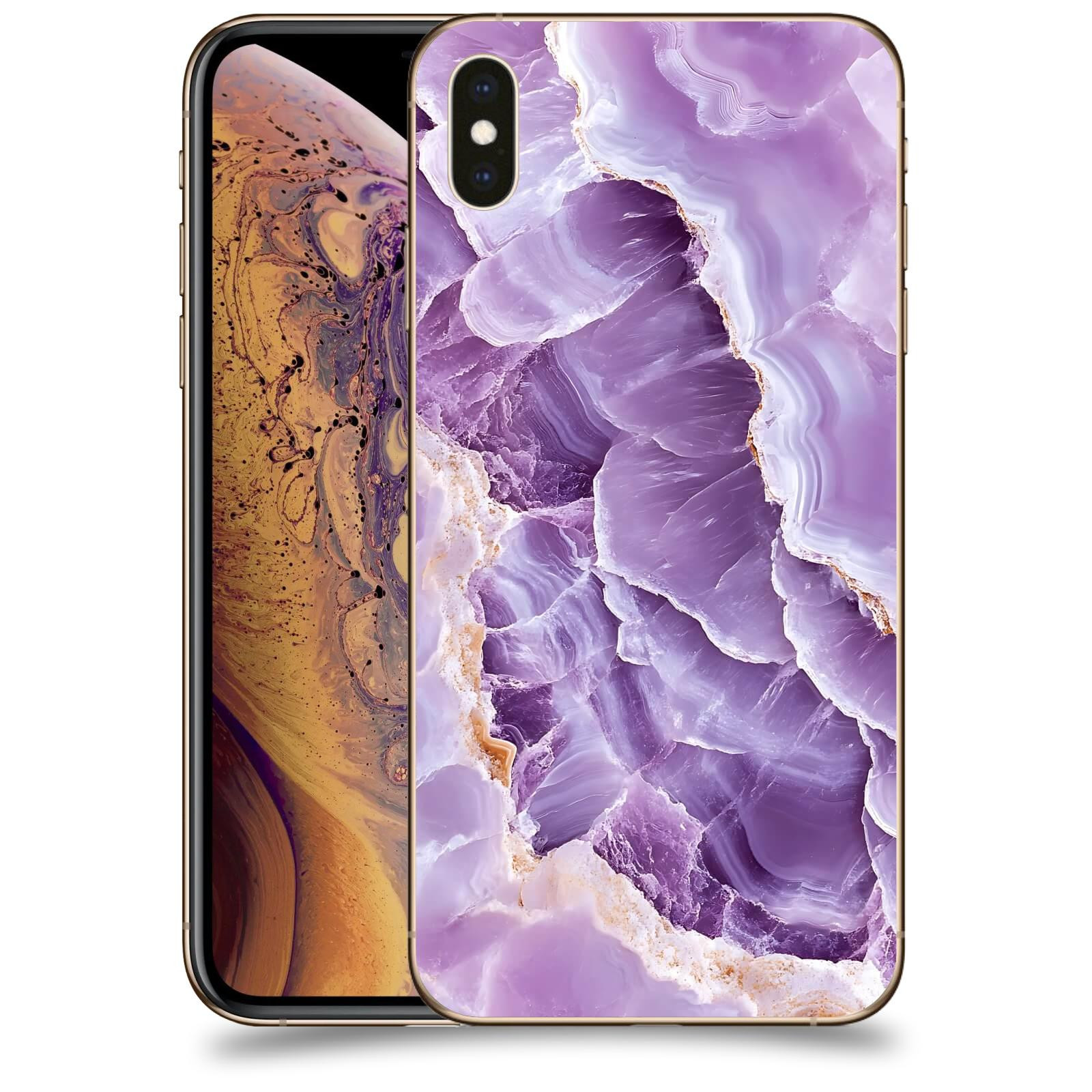 ACOVER Kryt na mobil Apple iPhone XS Max - Fialová krása