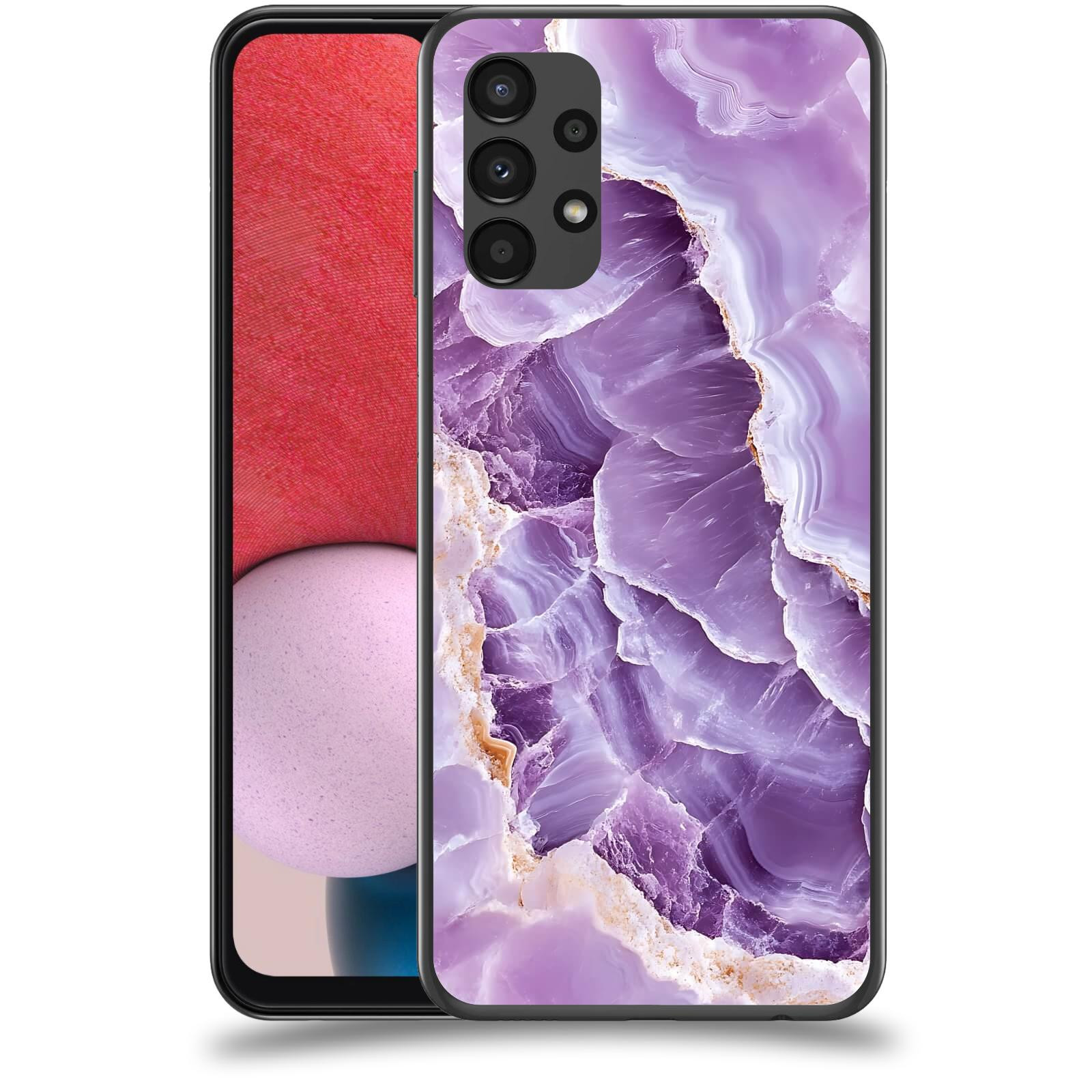 ACOVER Kryt na mobil Samsung Galaxy A13 4G A135 - Fialová krása