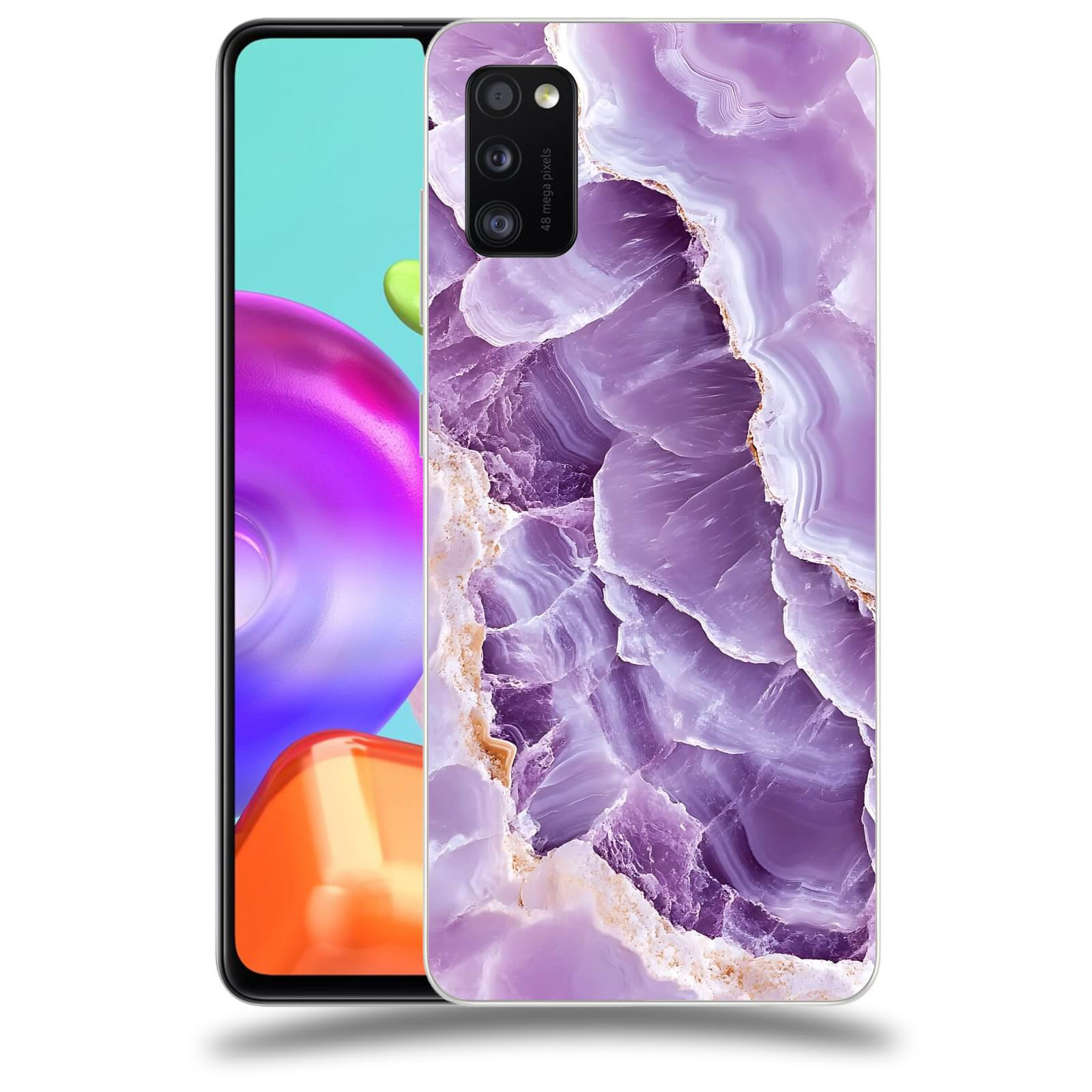 ACOVER Kryt na mobil Samsung Galaxy A41 A415F - Fialová krása