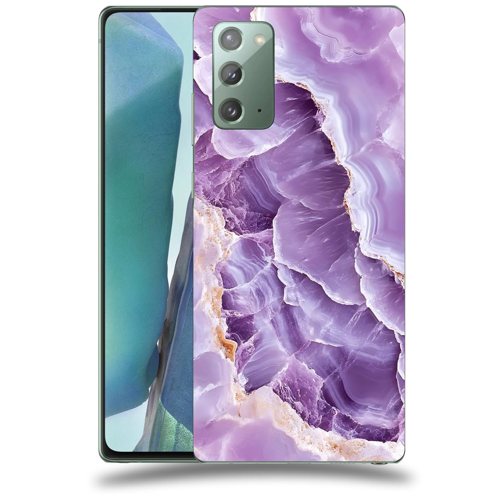 ACOVER Kryt na mobil Samsung Galaxy Note 20 - Fialová krása
