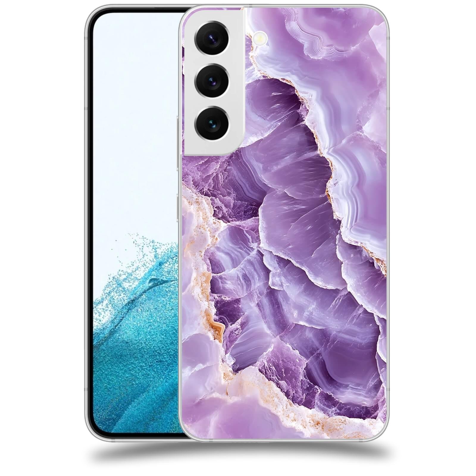 ACOVER Kryt na mobil Samsung Galaxy S22 5G - Fialová krása