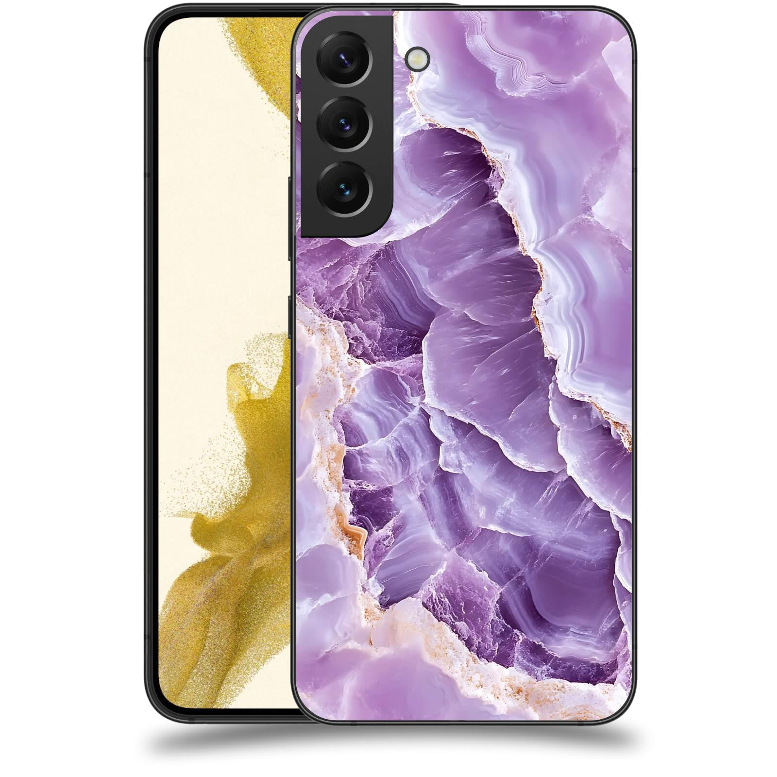 ACOVER Kryt na mobil Samsung Galaxy S22+ 5G - Fialová krása