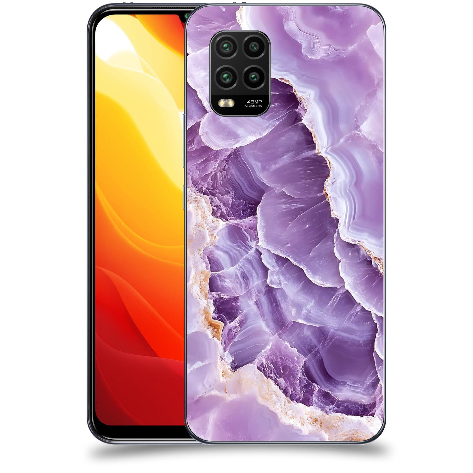 ACOVER Kryt na mobil Xiaomi Mi 10 Lite - Fialová krása