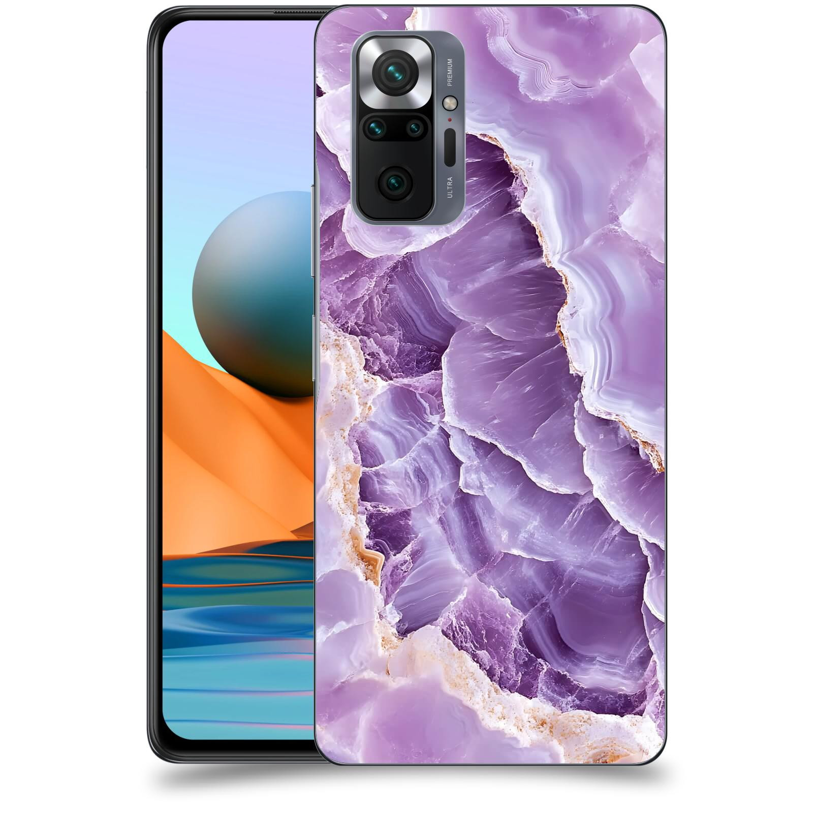 ACOVER Kryt na mobil Xiaomi Redmi Note 10 Pro - Fialová krása